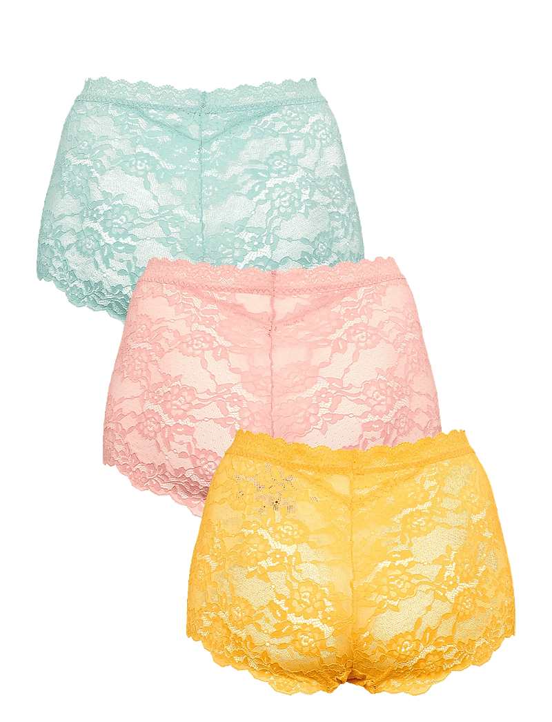 Missya - Lace maxi 3-pack - midi & maxi slips - ether - 2