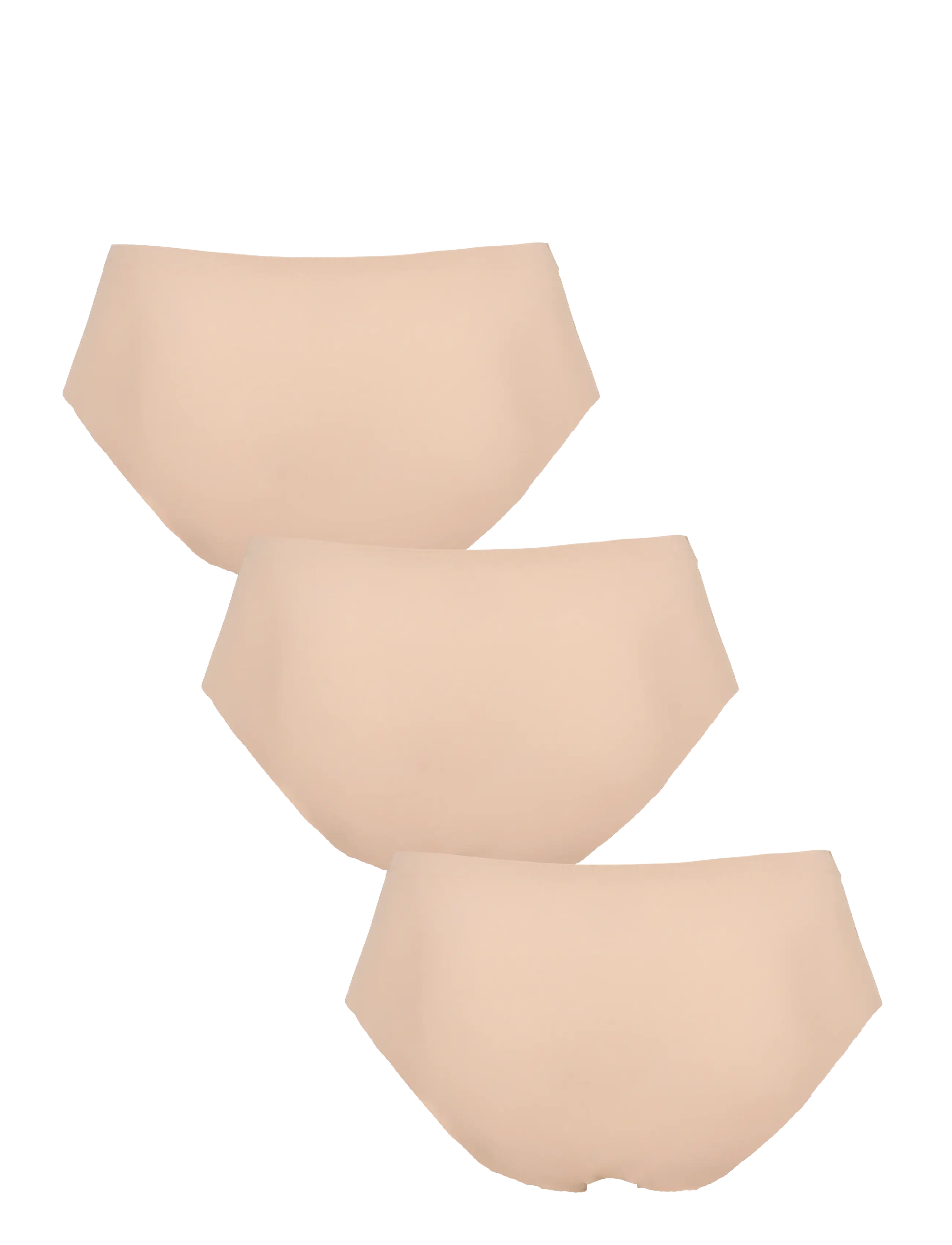 Missya - Seamless tai 3-pack cotton - slips - nude - 1