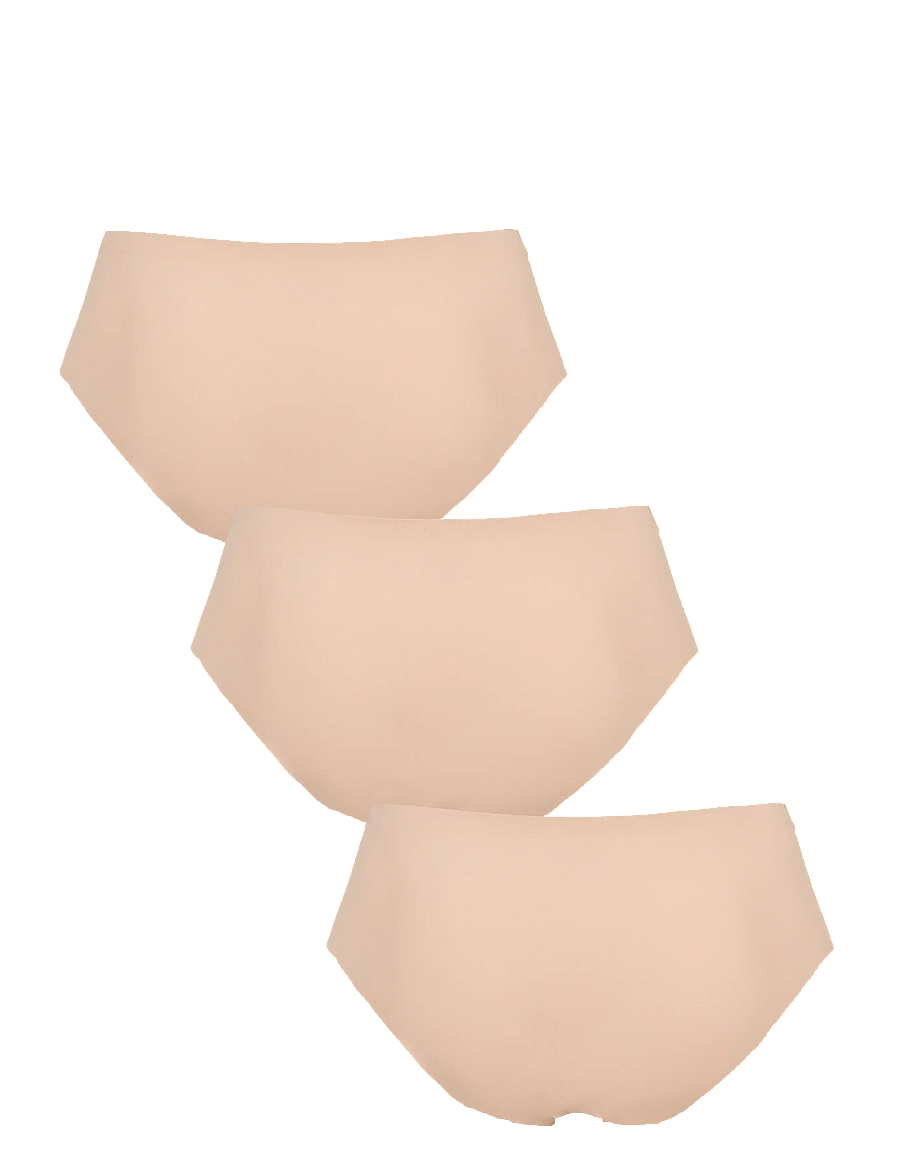 Missya - Seamless tai 3-pack cotton - briefs - nude - 1