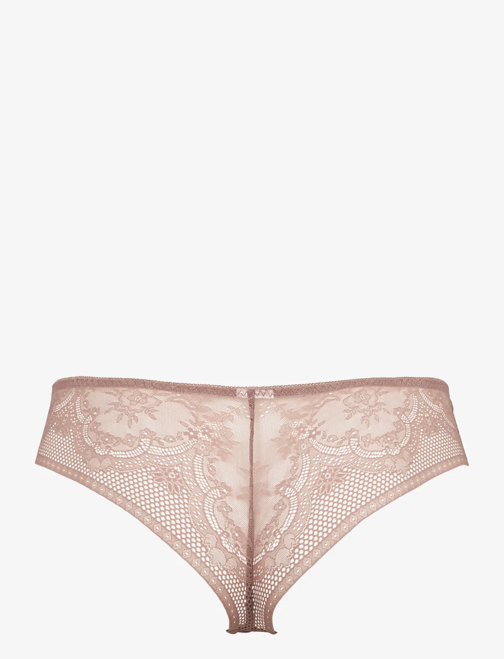 Missya - Seamless string w lace 3-pack - seamless trusser - dusty rose - 2