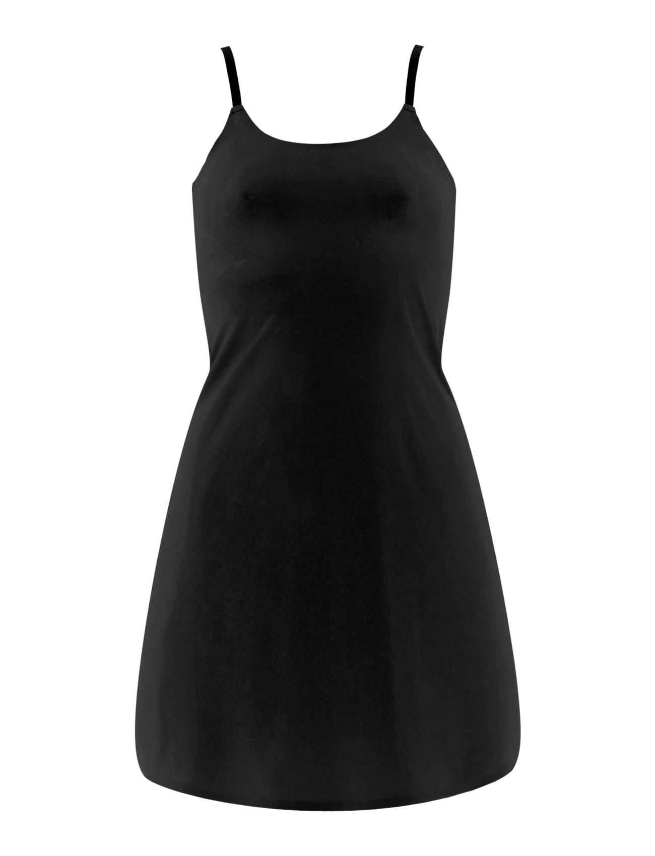 Missya Seamless Slip Dress, Kvinder, Sømløs Slip Kjole, Sort, Str: S/M