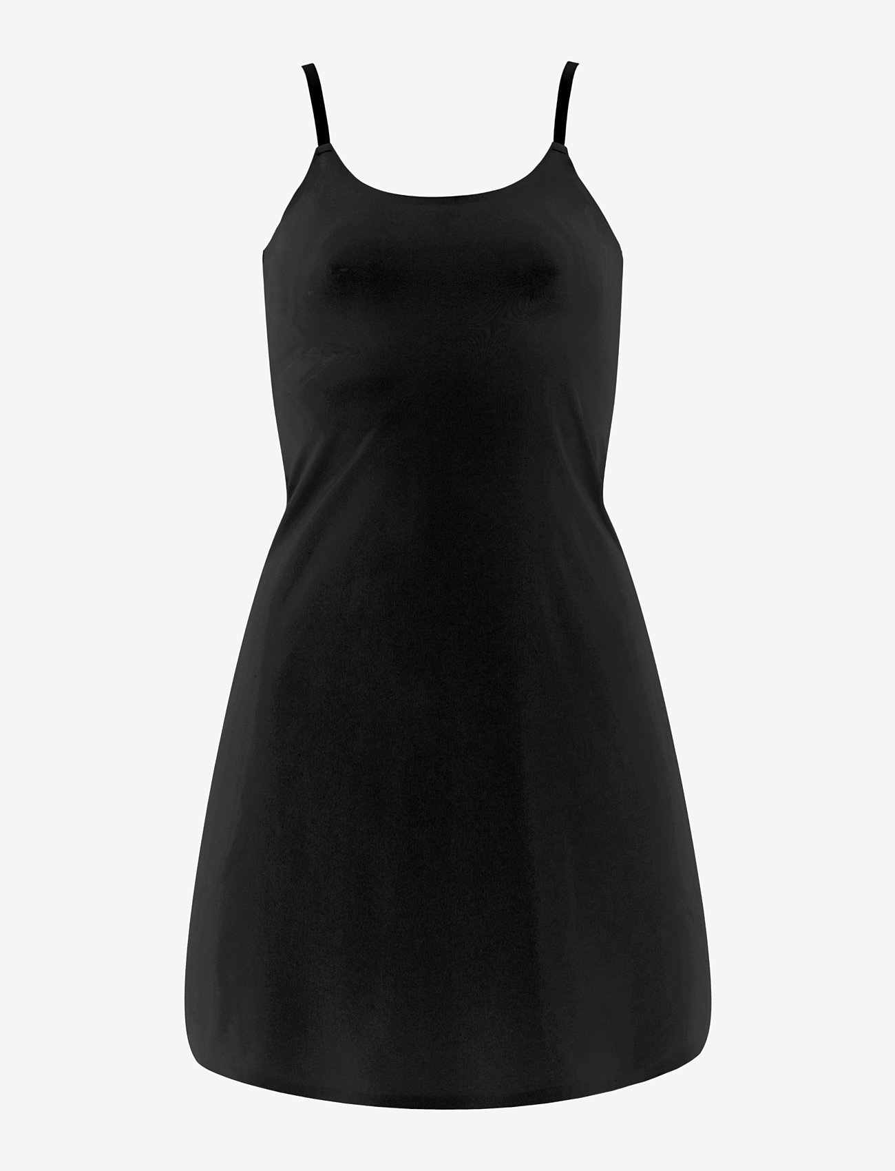 Missya - Seamless slip dress - slipklänningar - black - 0
