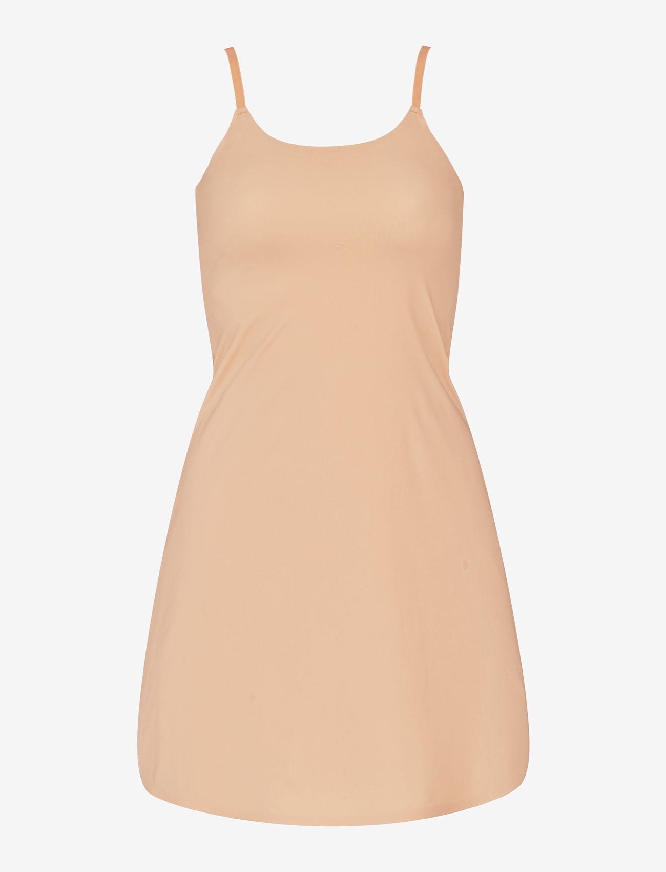 Missya - Seamless slip dress - slipklänningar - nude - 0