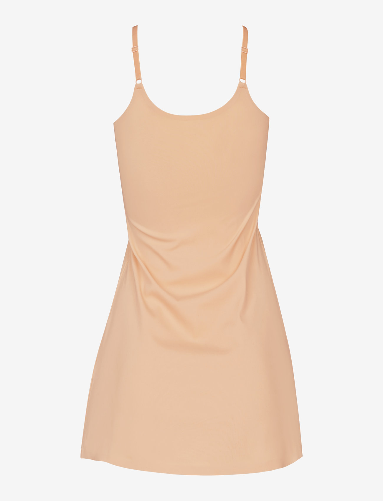 Missya - Seamless slip dress - slipklänningar - nude - 1
