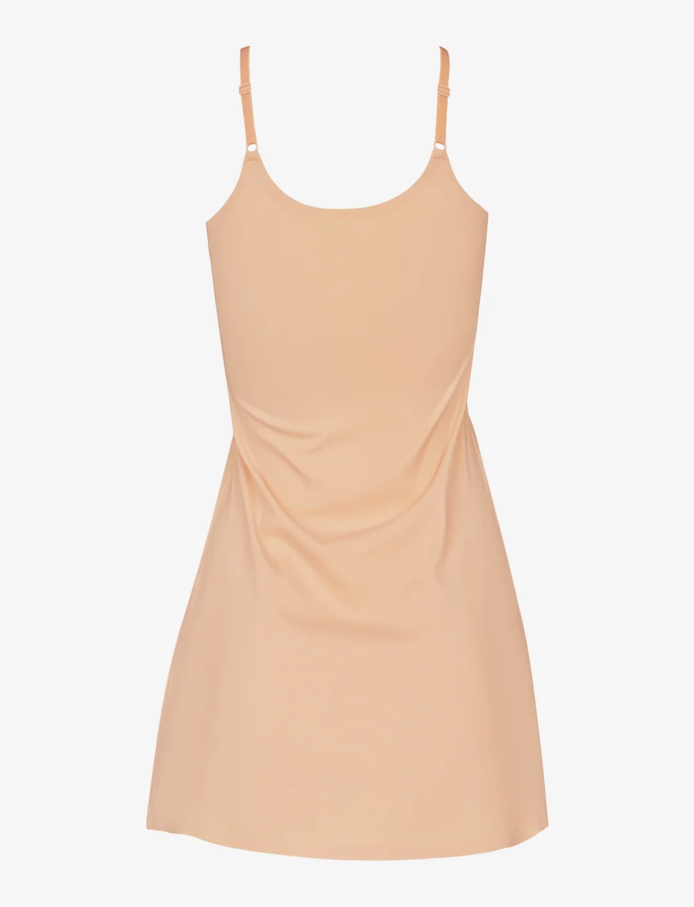 Missya - Seamless slip dress - slip dresses - nude - 1