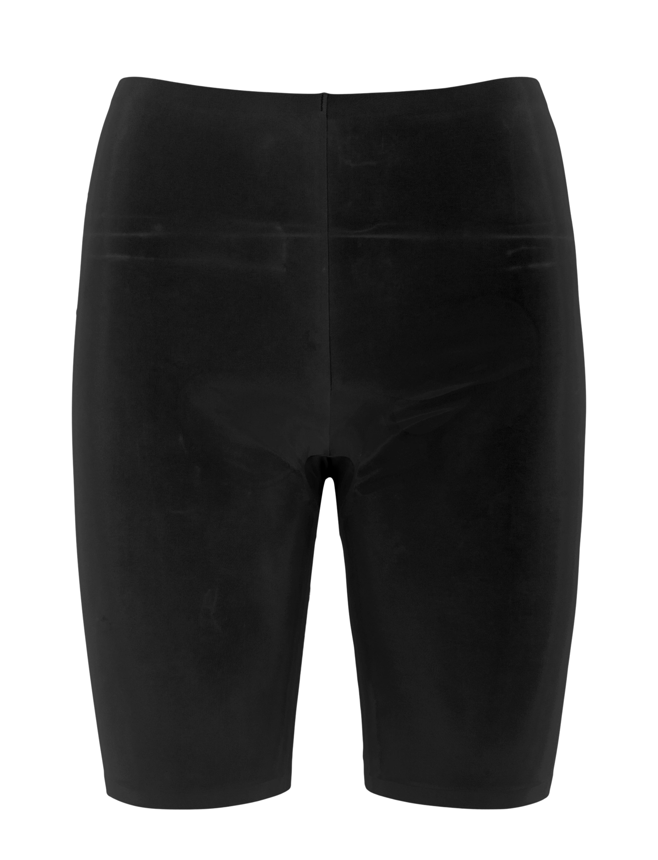 Missya Seamless Slip Shorts, Kvinder, Sømløse Højtaljede Slip Shorts, Sort, Str: M/L