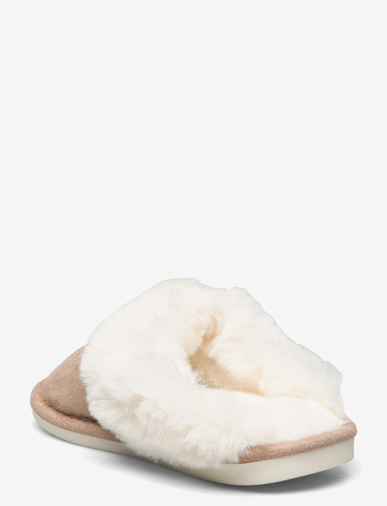 Missya - Fluffy slippers - laveste priser - brown sand - 2