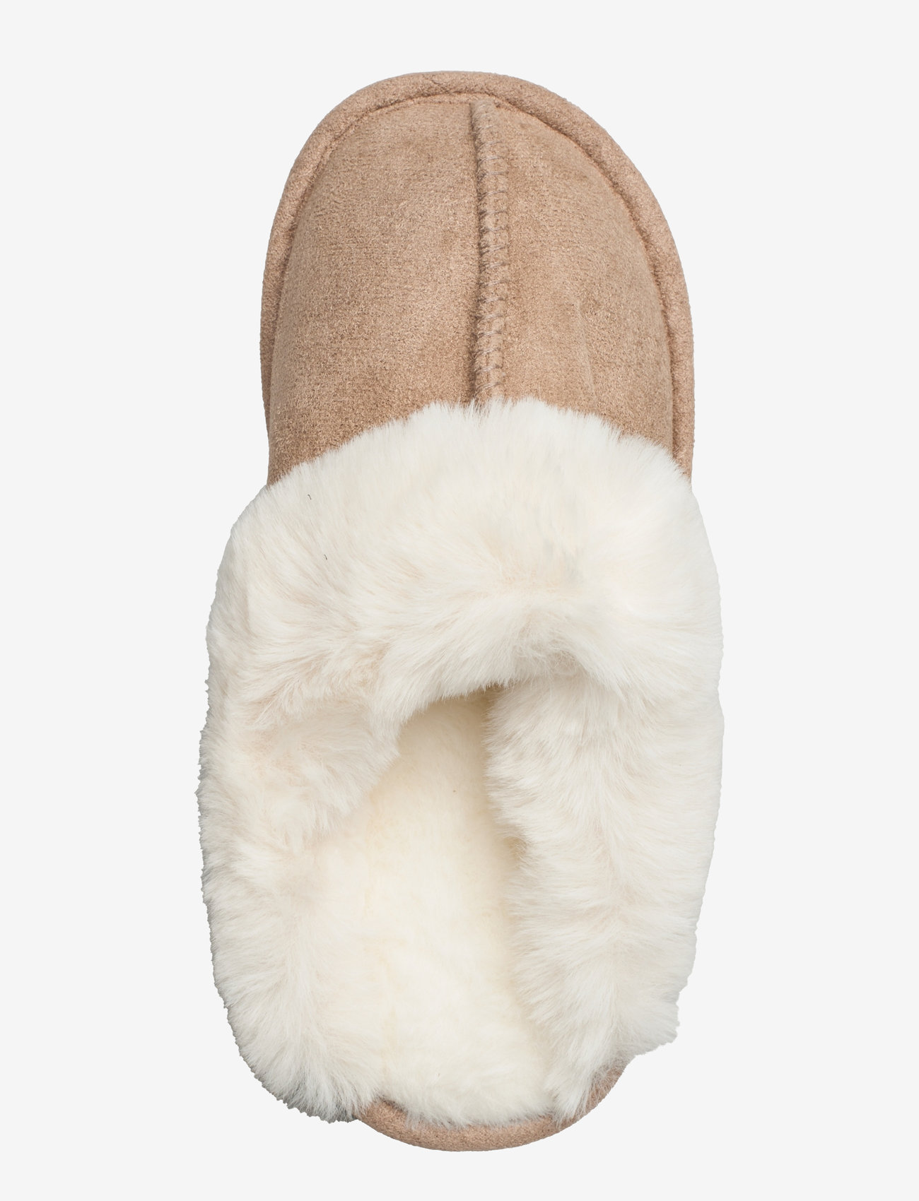 Missya - Fluffy slippers - laveste priser - brown sand - 3