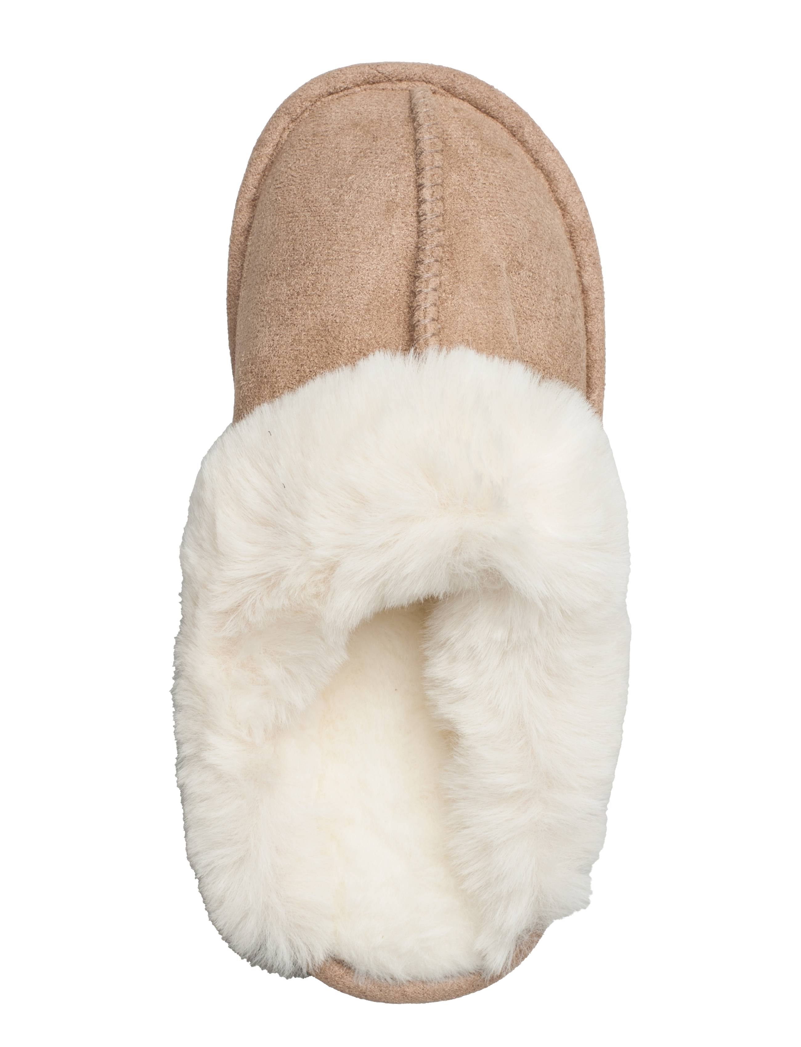 Missya - Fluffy slippers - laveste priser - brown sand - 4