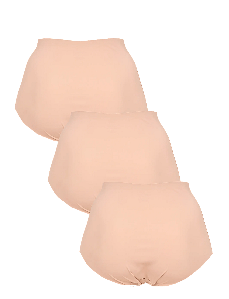 Missya - Seamless maxi 3-pack cotton - seamless trosor - nude - 1