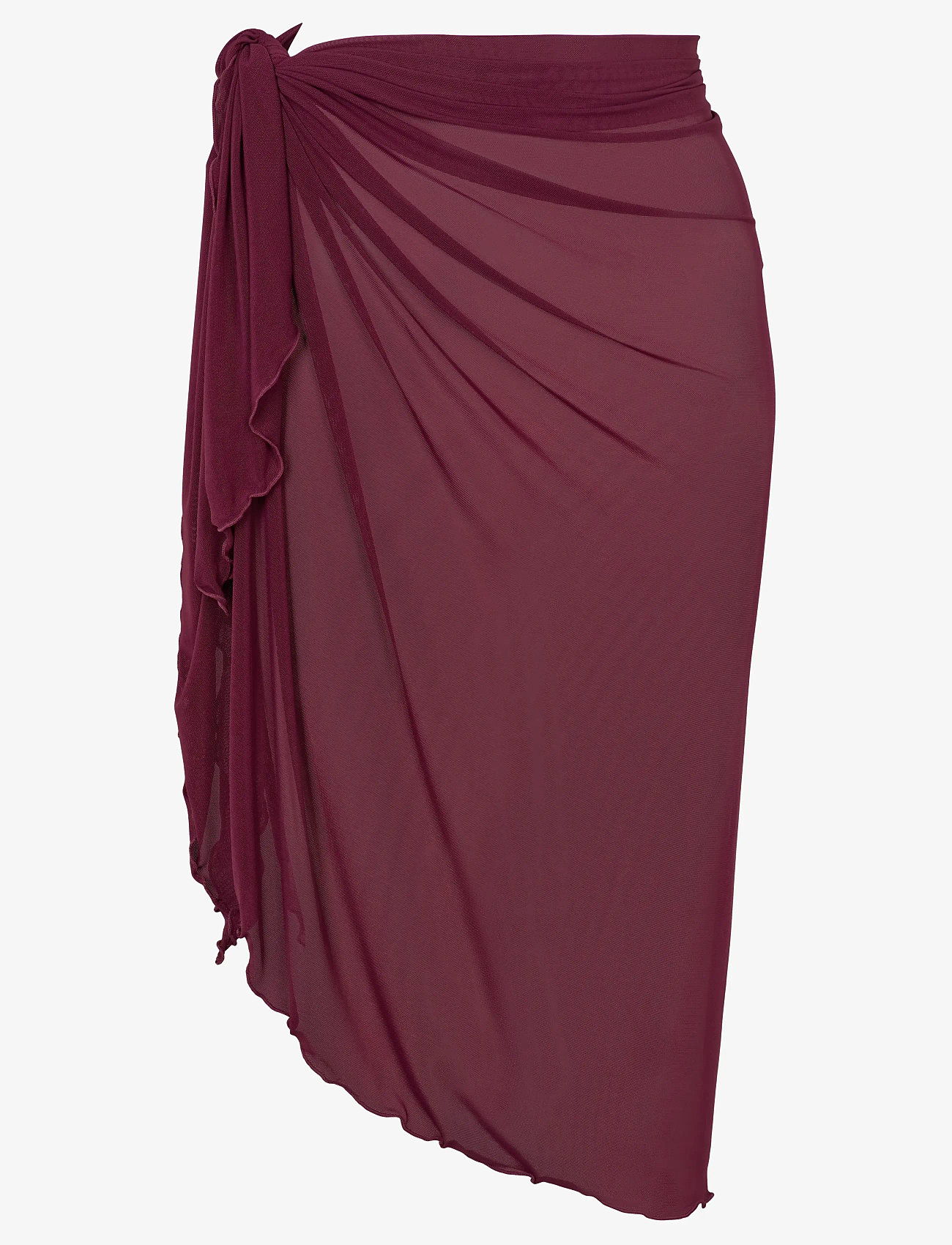 Missya - Becca sarong mesh big - beachwear - dark purple - 1