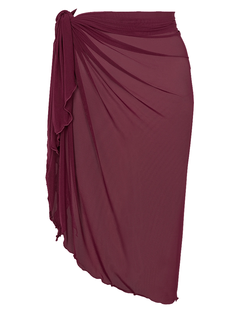 Missya - Becca sarong mesh big - tenue de plage - dark purple - 1