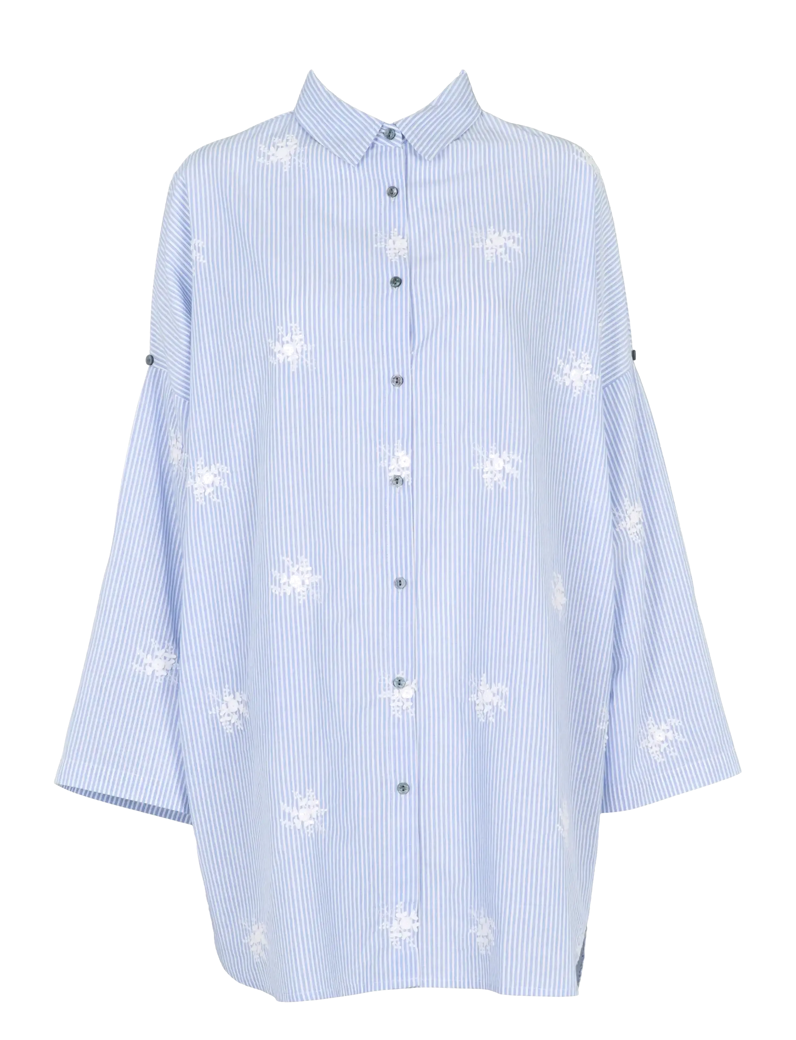 Missya Viola beach shirt - Overshirts - LIGHT BLUE / blue