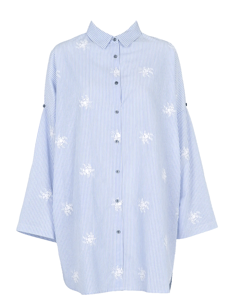 Missya - Viola beach shirt - overshirts - light blue - 1