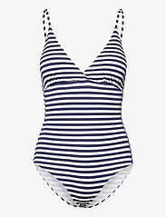 Missya - Ibiza swimsuit jacquard - kostiumy kąpielowe - blue dreams - 0