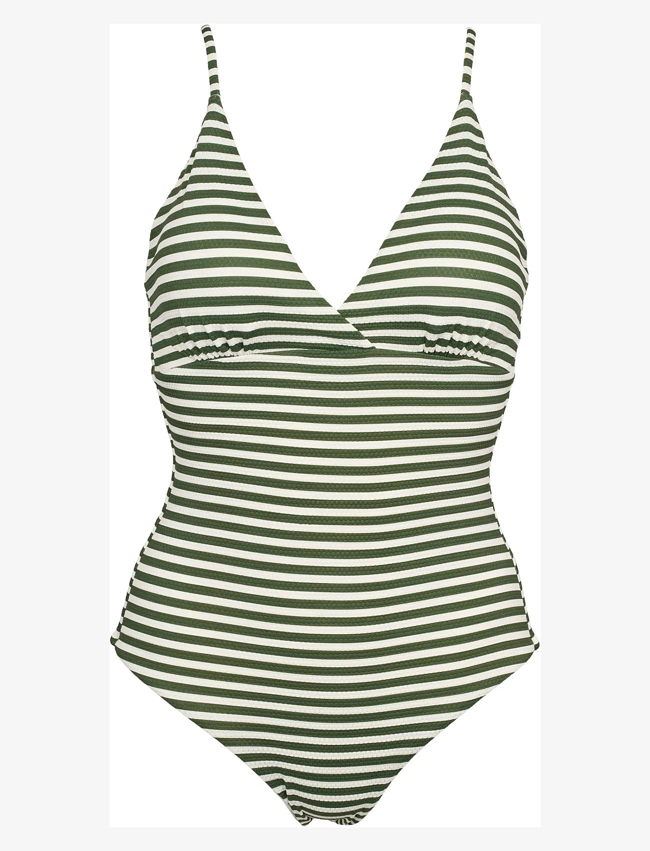 Missya - Ibiza swimsuit jacquard - badpakken - riffle green - 0