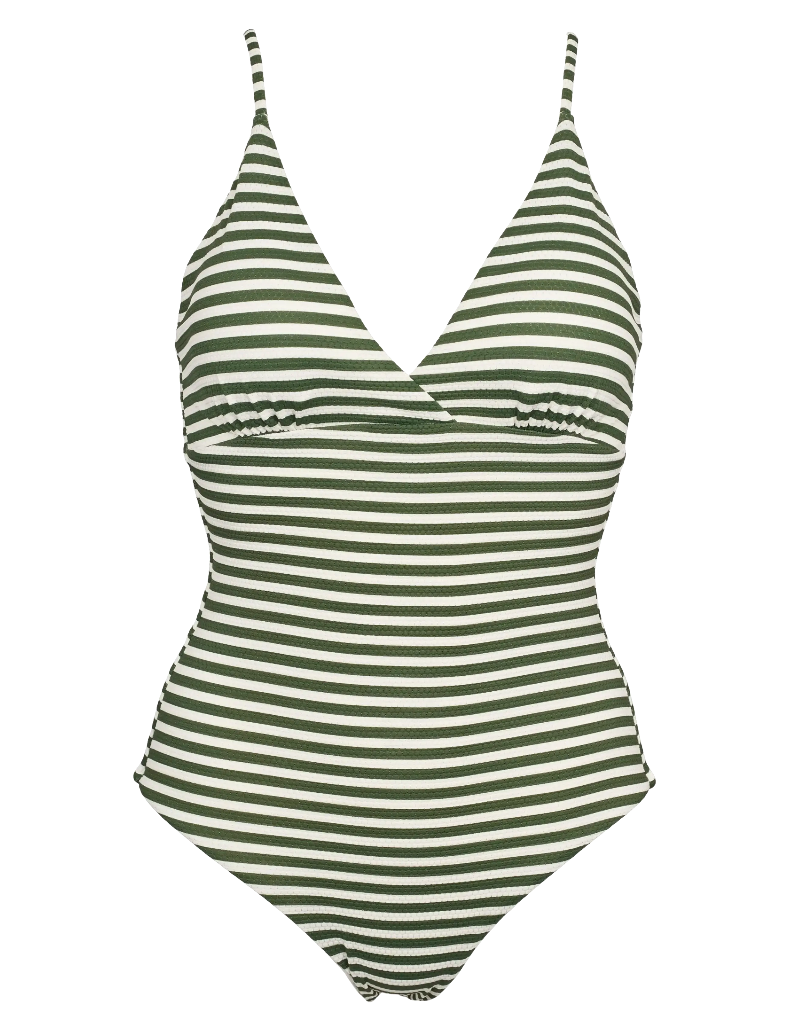 Missya Ibiza swimsuit jacquard - Vis alt - RIFFLE GREEN / green