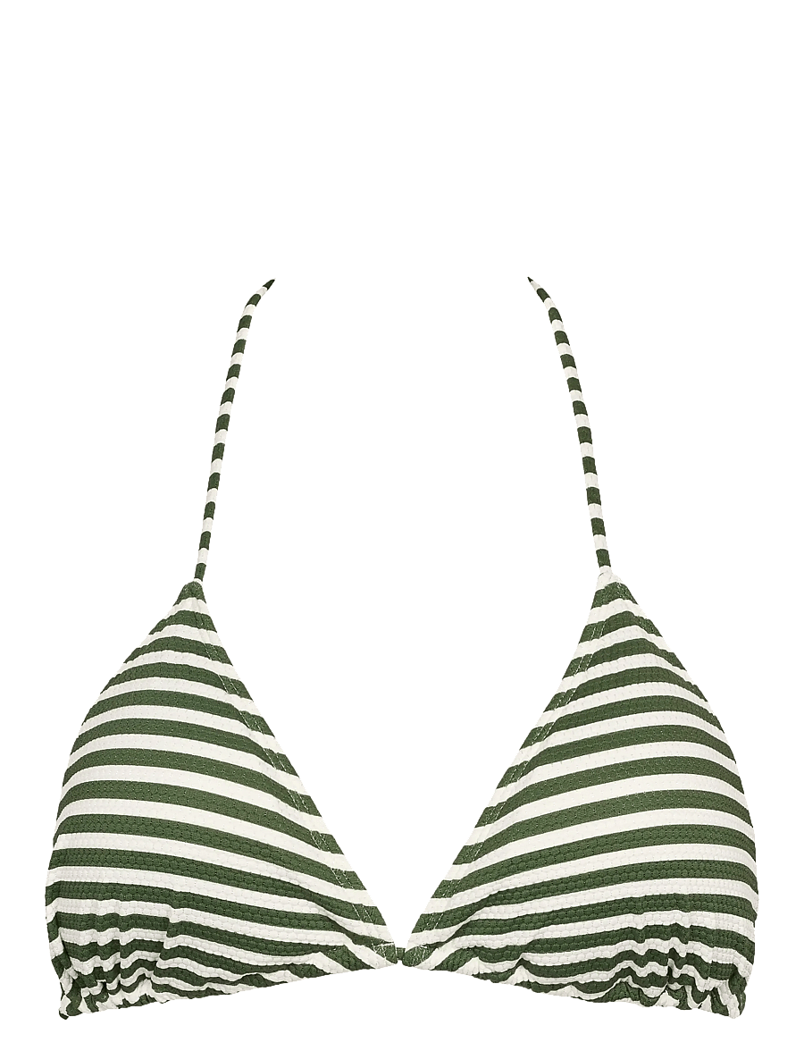Missya - Ibiza triangle jacquard - trekantsbikinier - riffle green - 0