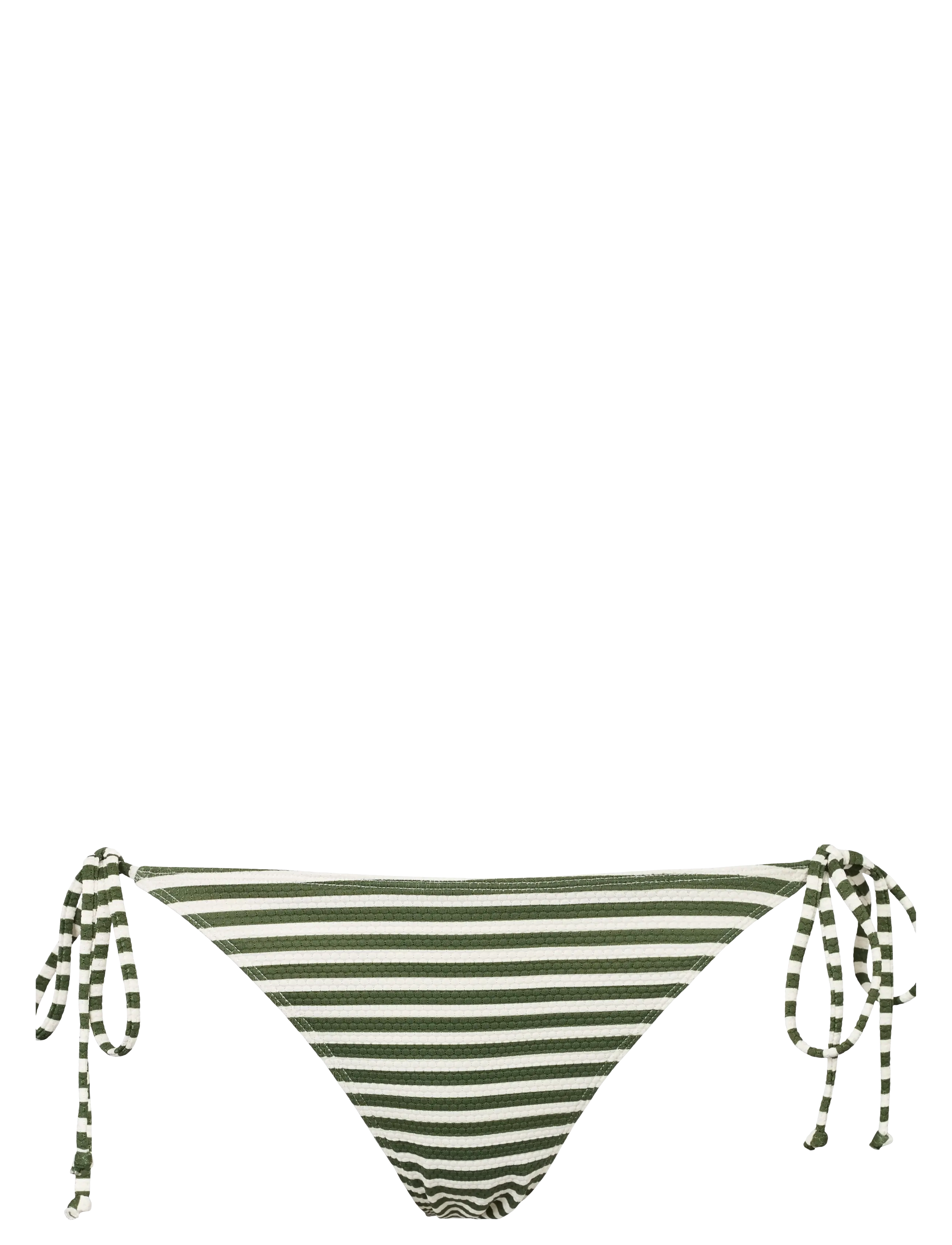 Missya Ibiza Tai Cord Jacquard, Kvinder, Stribede Bindebånds Bikini Trusser, Kakigrøn, Str: 36