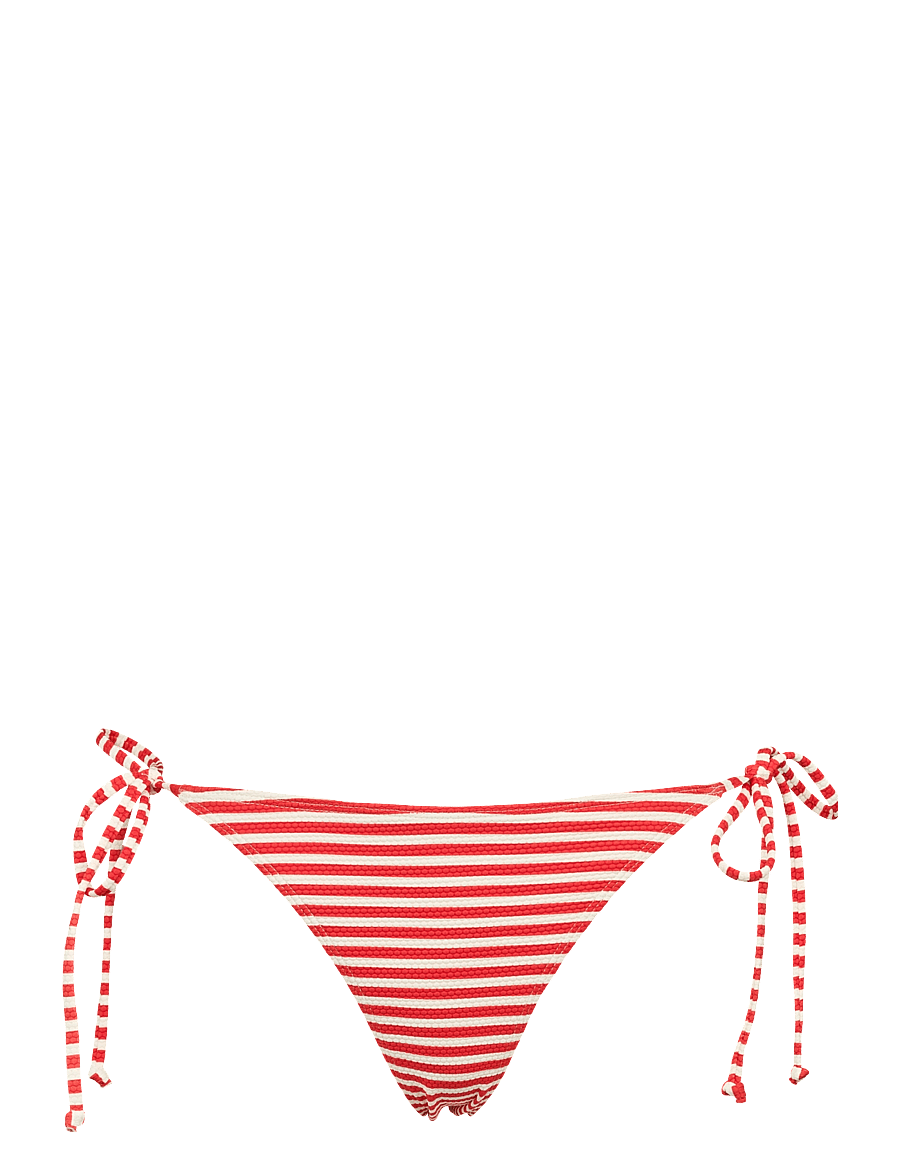 Missya - Ibiza tai cord jacquard - maillots deux pièces avec nœud sur les côtés - summer red - 1