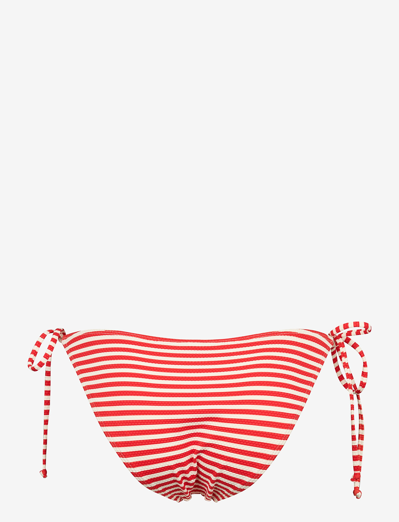 Missya - Ibiza tai cord jacquard - side tie bikinitrosor - summer red - 2
