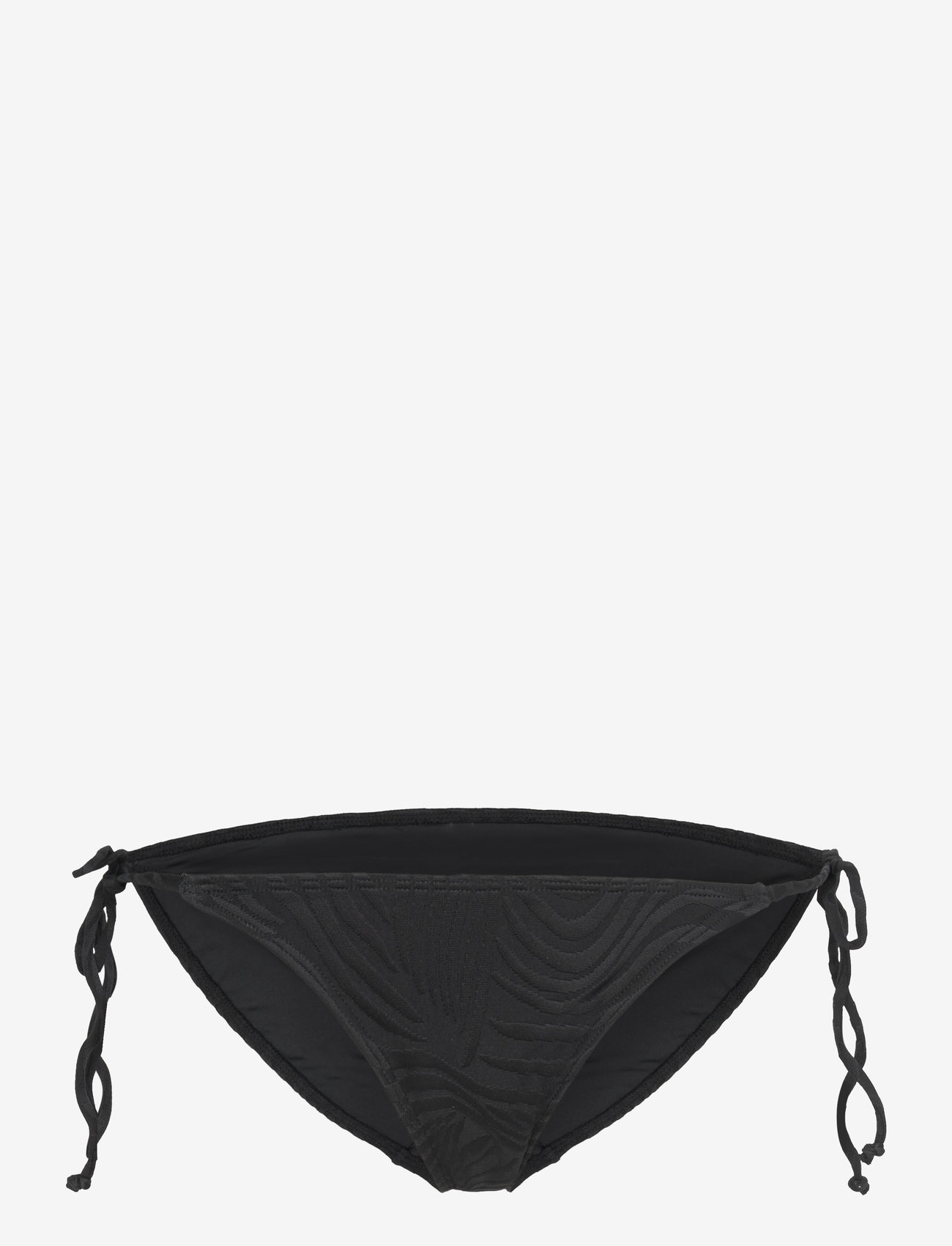 Missya - Ravello tai cord - side tie bikinier - black - 1