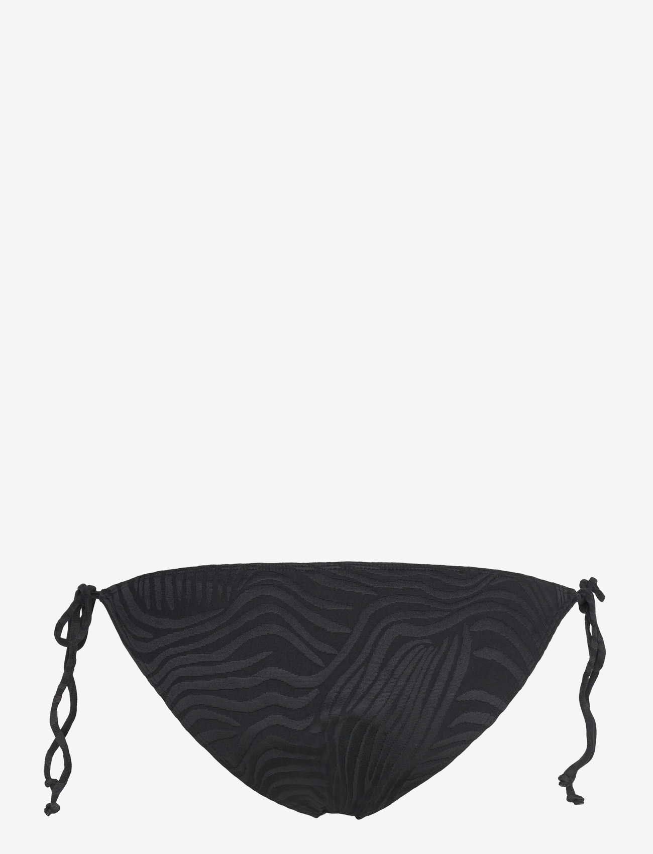 Missya - Ravello tai cord - side tie bikinier - black - 2