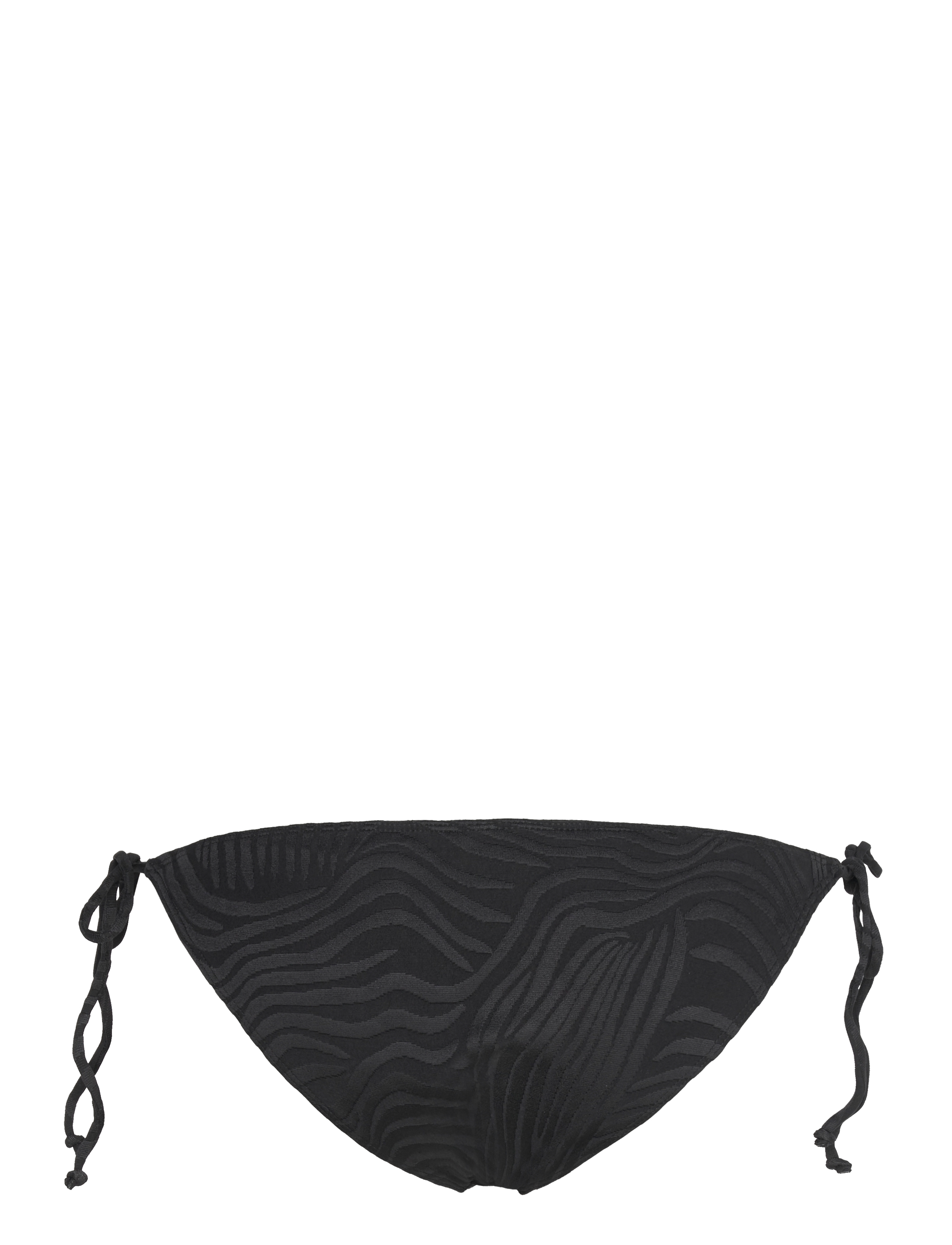 Missya - Ravello tai cord - side tie bikinier - black - 2