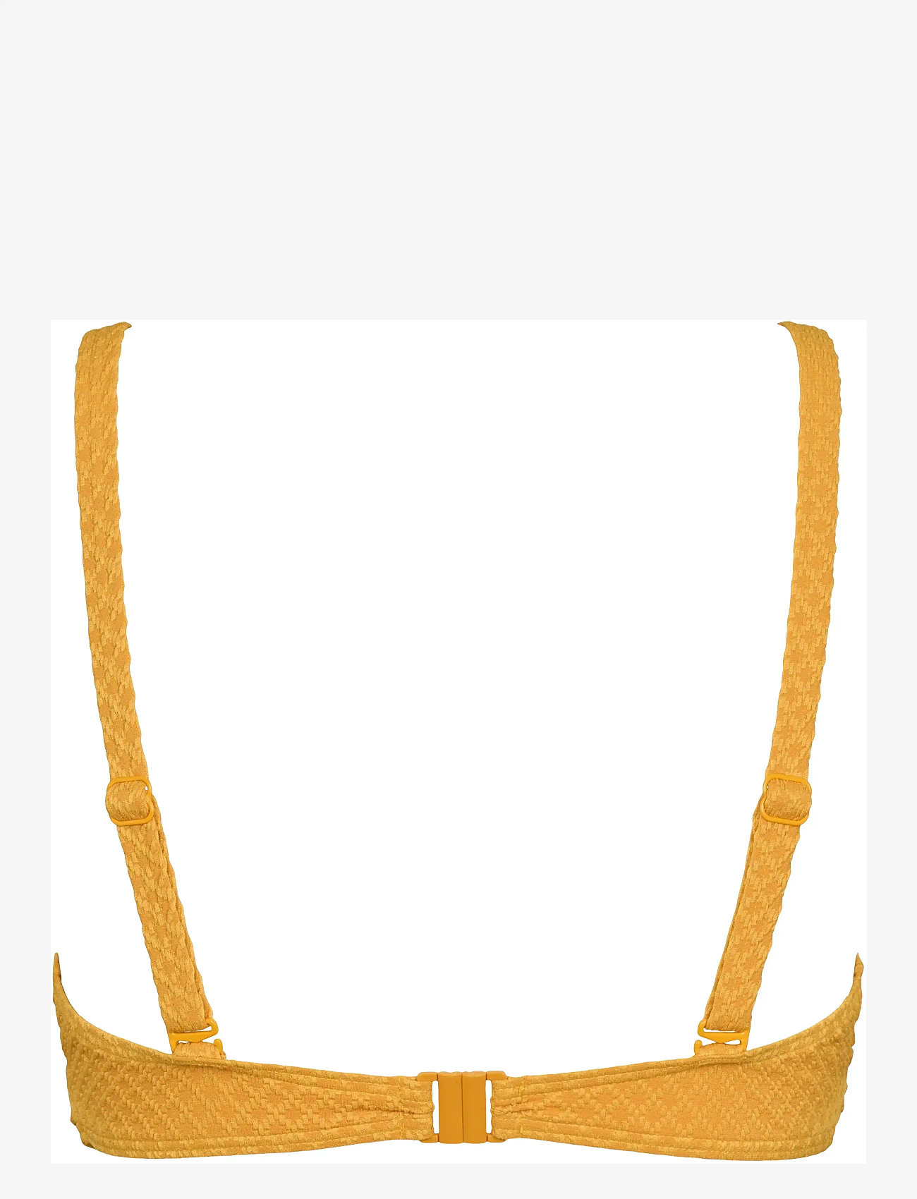 Missya - Lucca top jacquard - trekantsbikinier - vintage gold - 2