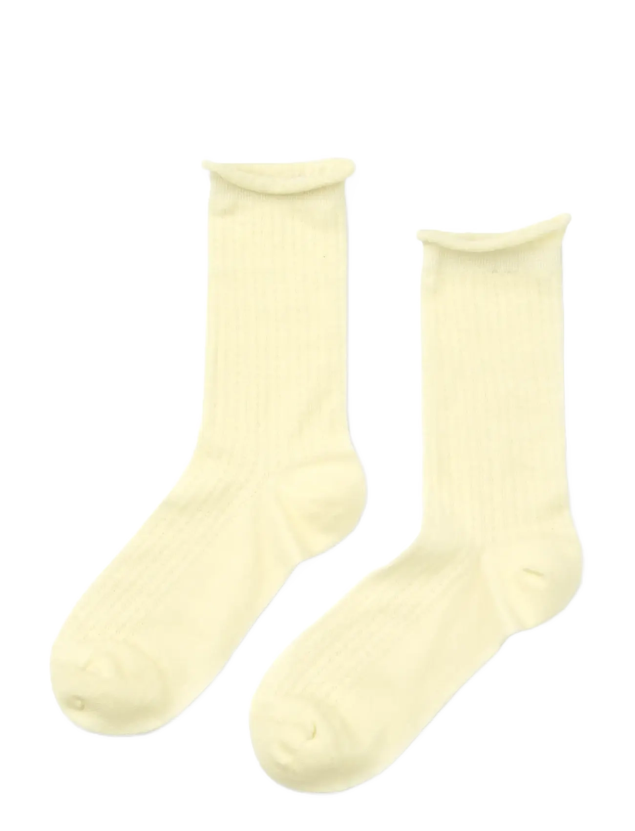 Missya Sina socks 2pack - Strumpor - IVORY / yellow