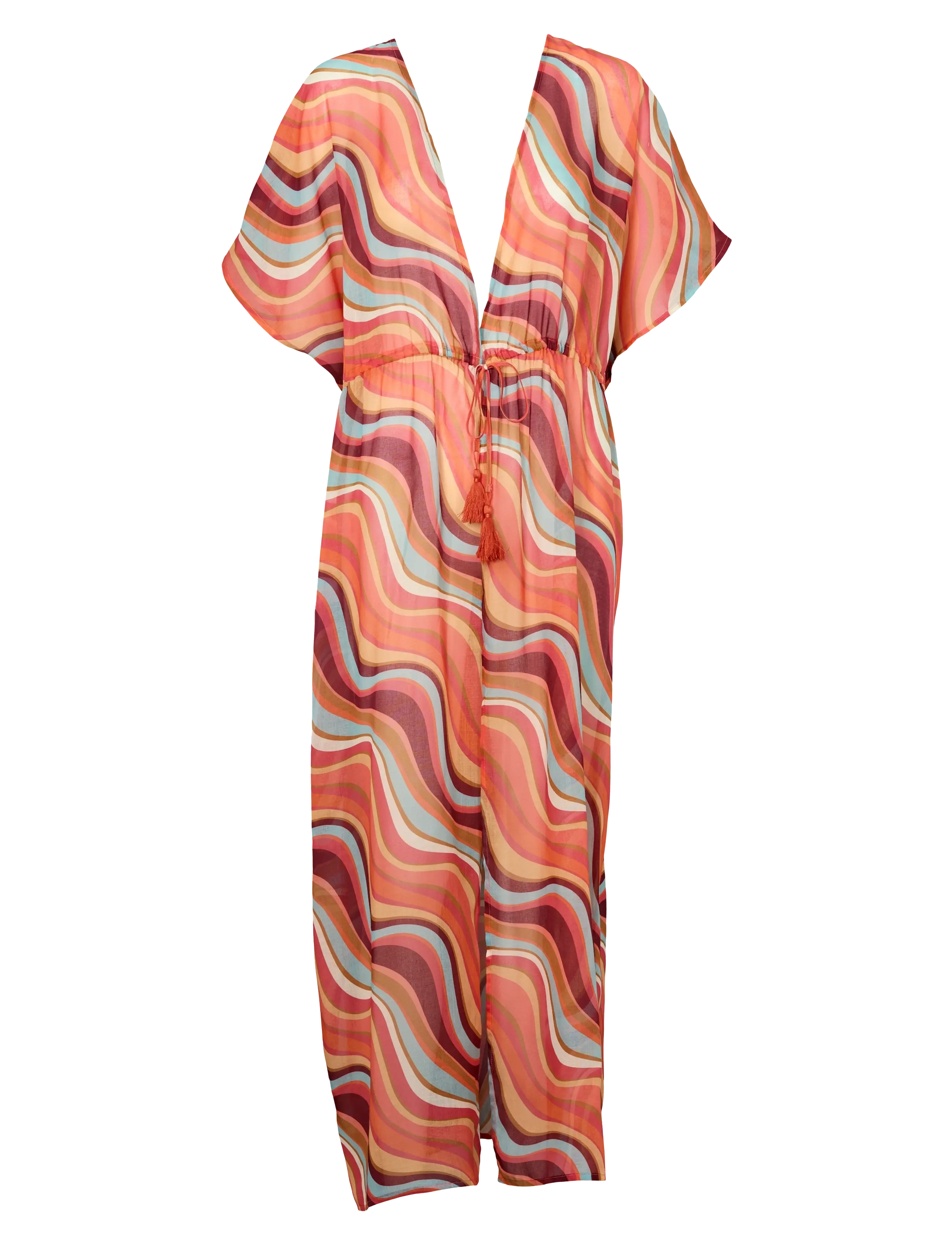 Missya Aaleena beach dress - Missya - TIBETAN RED / multi