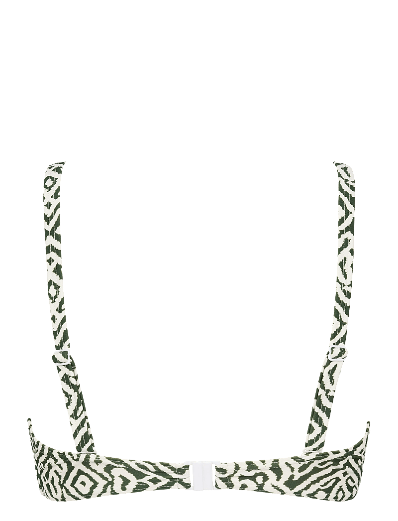 Missya - Lucca top - trekantsbikinier - dark green - 2