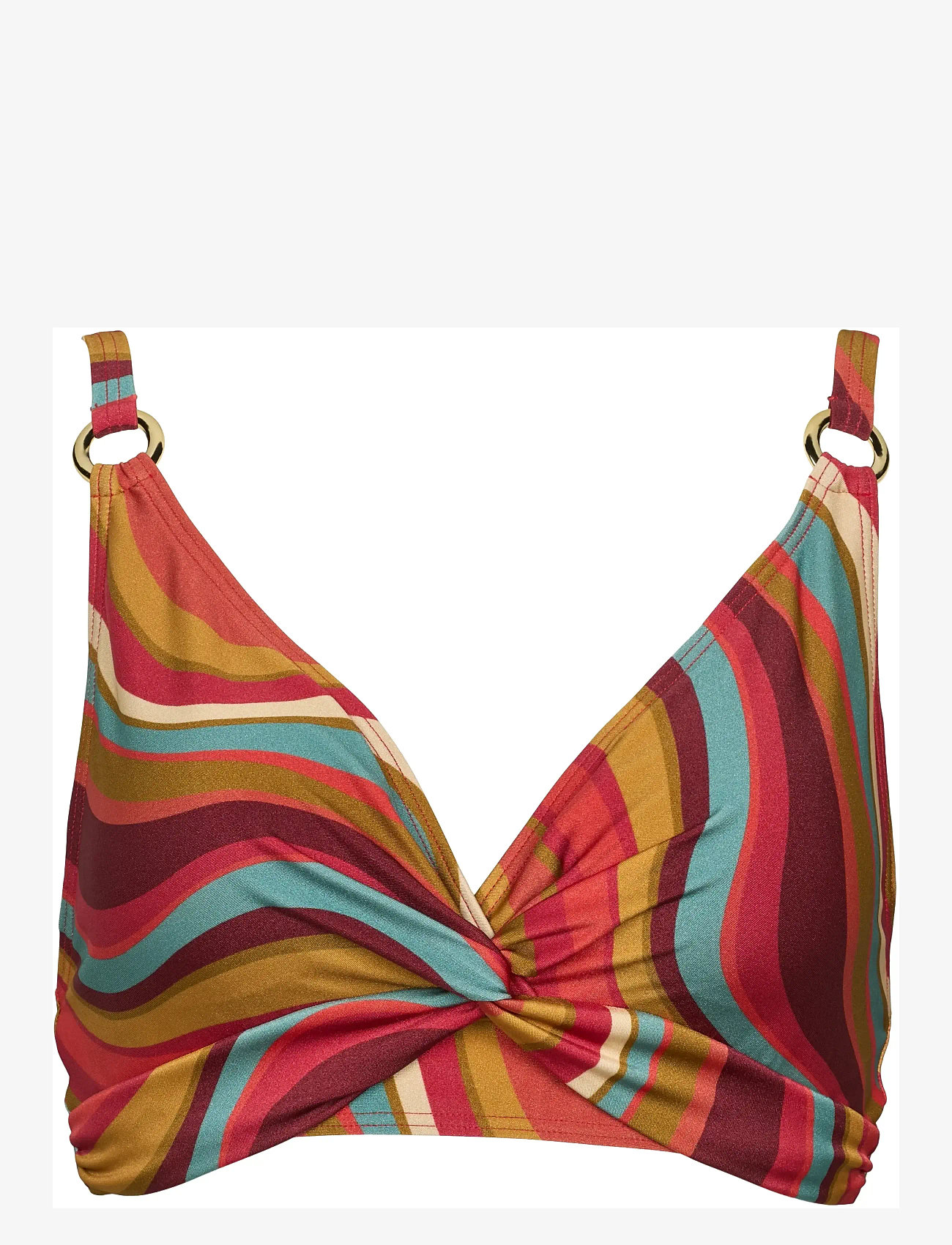 Missya - Lucca top - triangle bikinis - tibetan red - 0