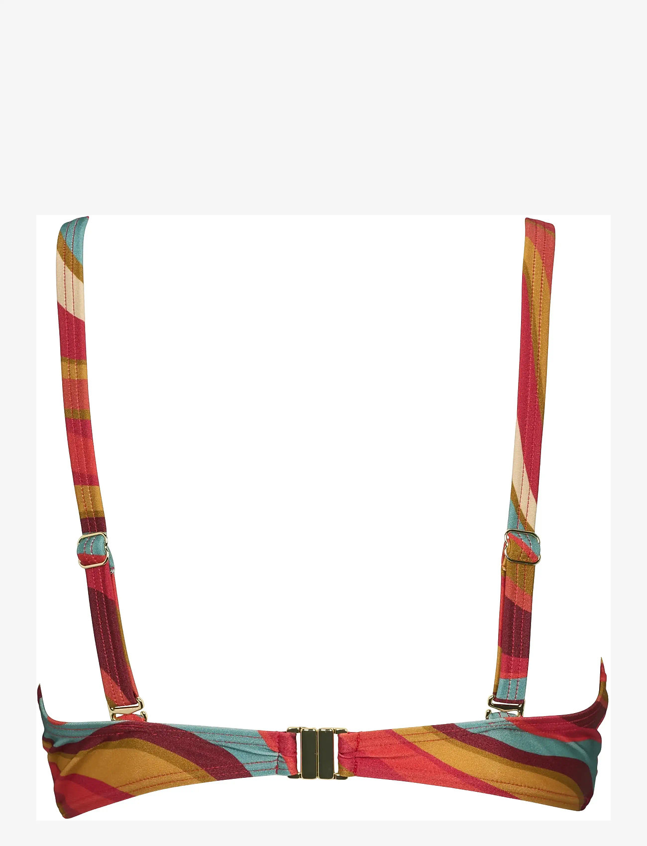 Missya - Lucca top - triangle bikinis - tibetan red - 1