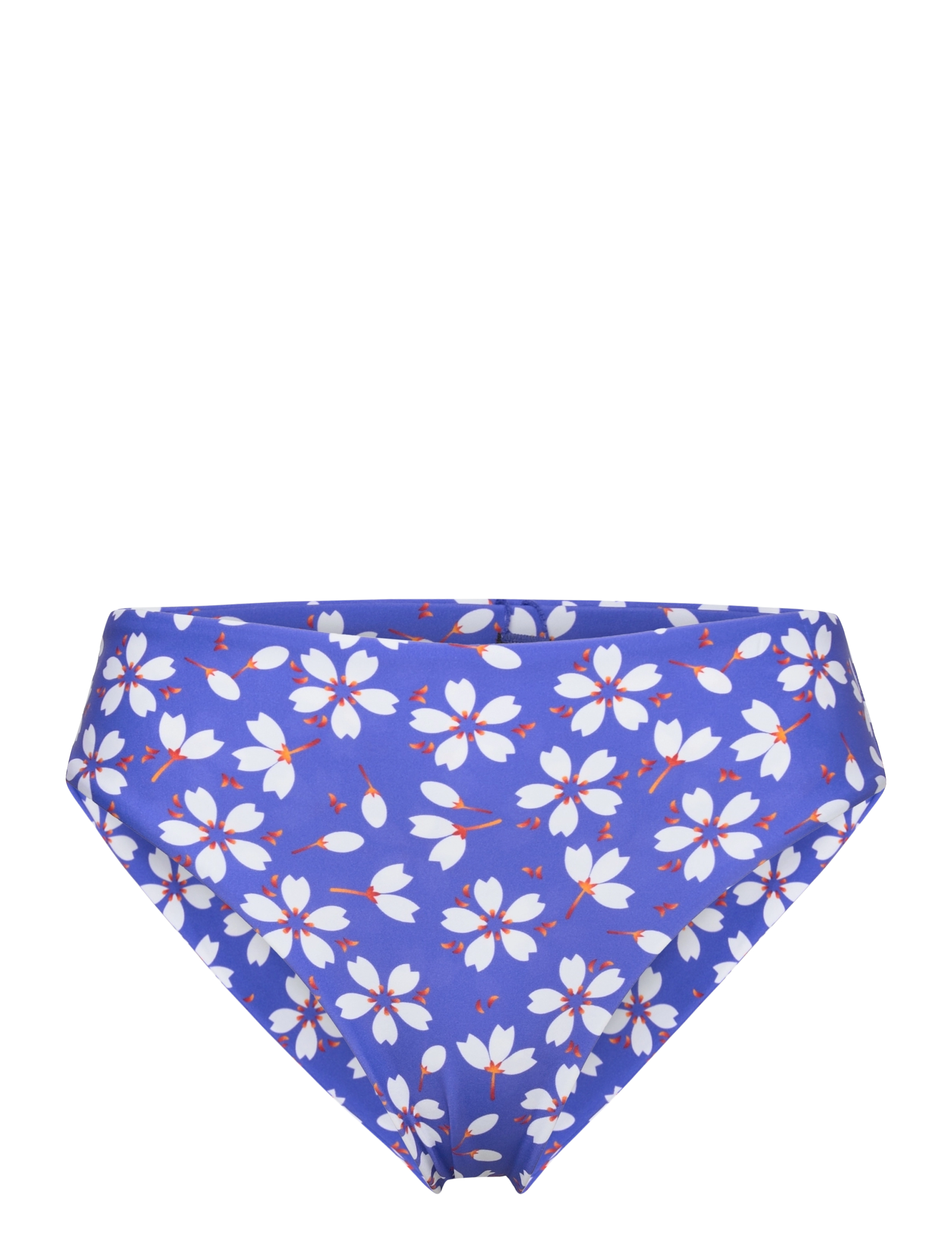 Missya Lucca Tai, Kvinder, Blomstret Bikinibukser, Blå, Str: 36