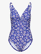 Lucca swimsuit - CLEAR BLUE