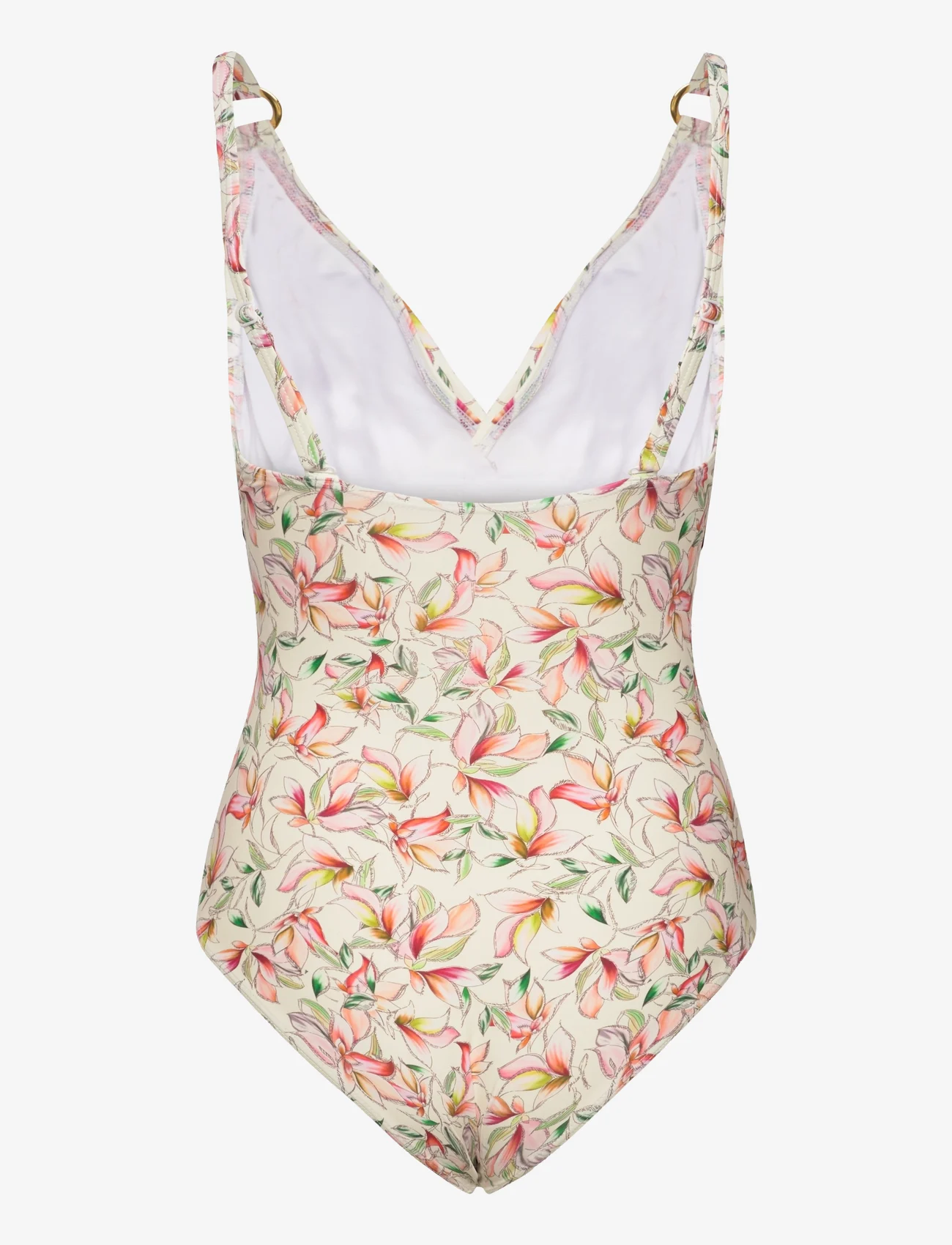 Missya - Lucca swimsuit - swimsuits - ivory w print - 1