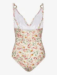 Missya - Lucca swimsuit - swimsuits - ivory w print - 1