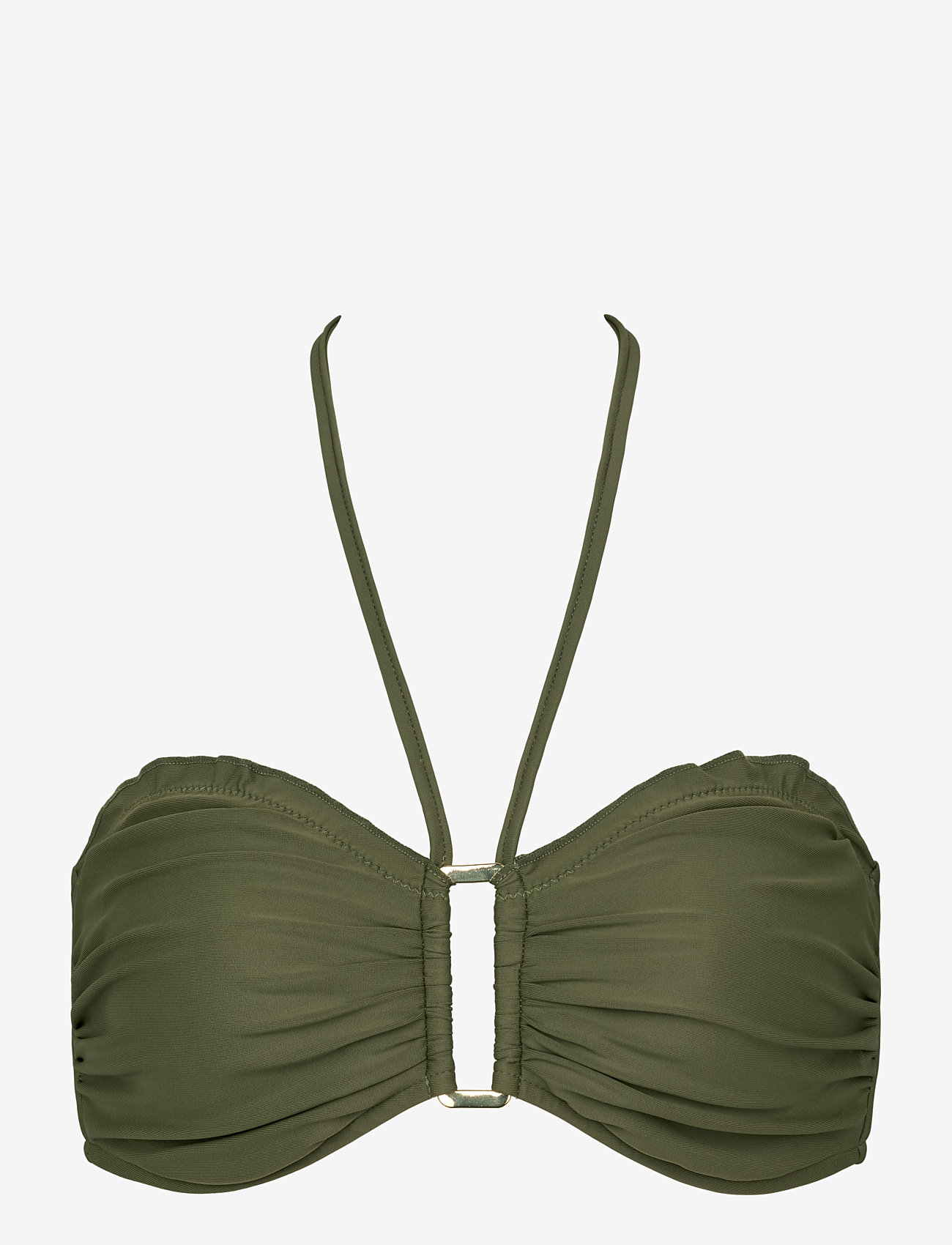 Missya - Saint Maxime bandeau - paelast bikiinide ülaosad - olive green - 1