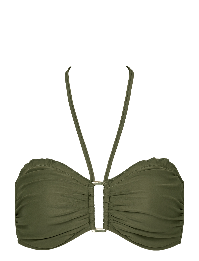 Missya - Saint Maxime bandeau - paelast bikiinide ülaosad - olive green - 1
