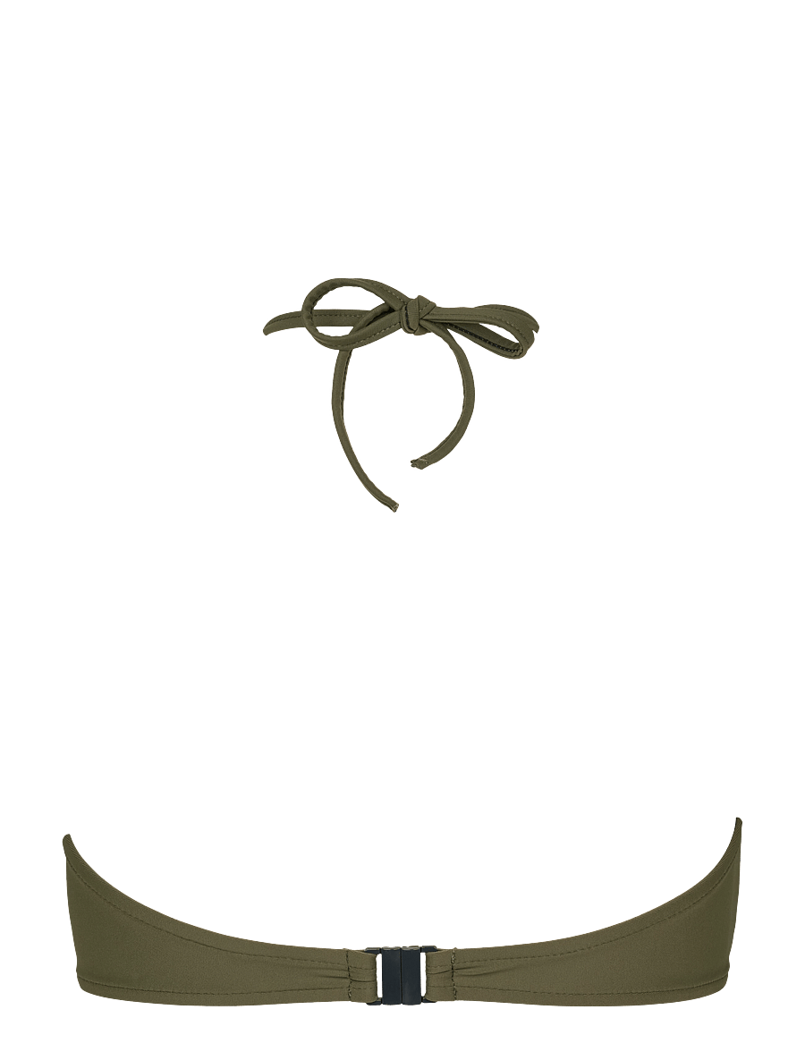 Missya - Saint Maxime bandeau - bandeau-bikini-oberteile - olive green - 2