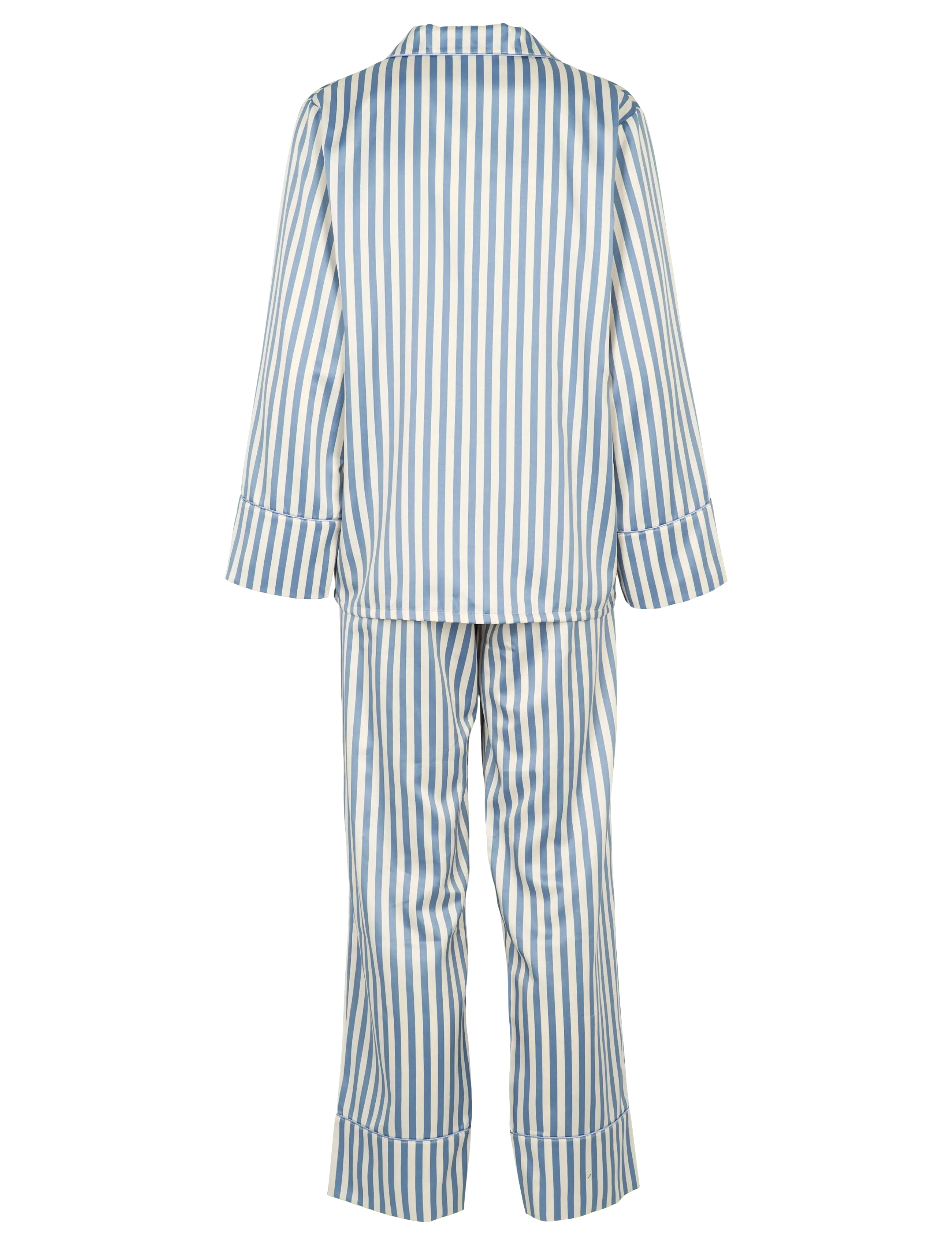 Missya - Leo sateen pyjamas AOP - gimtadienio dovanos - stone blue - 1