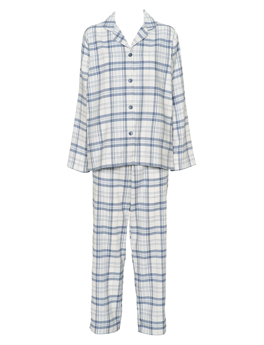 Missya - Check flannel pyjamas - pyjamas - clear blue - 1