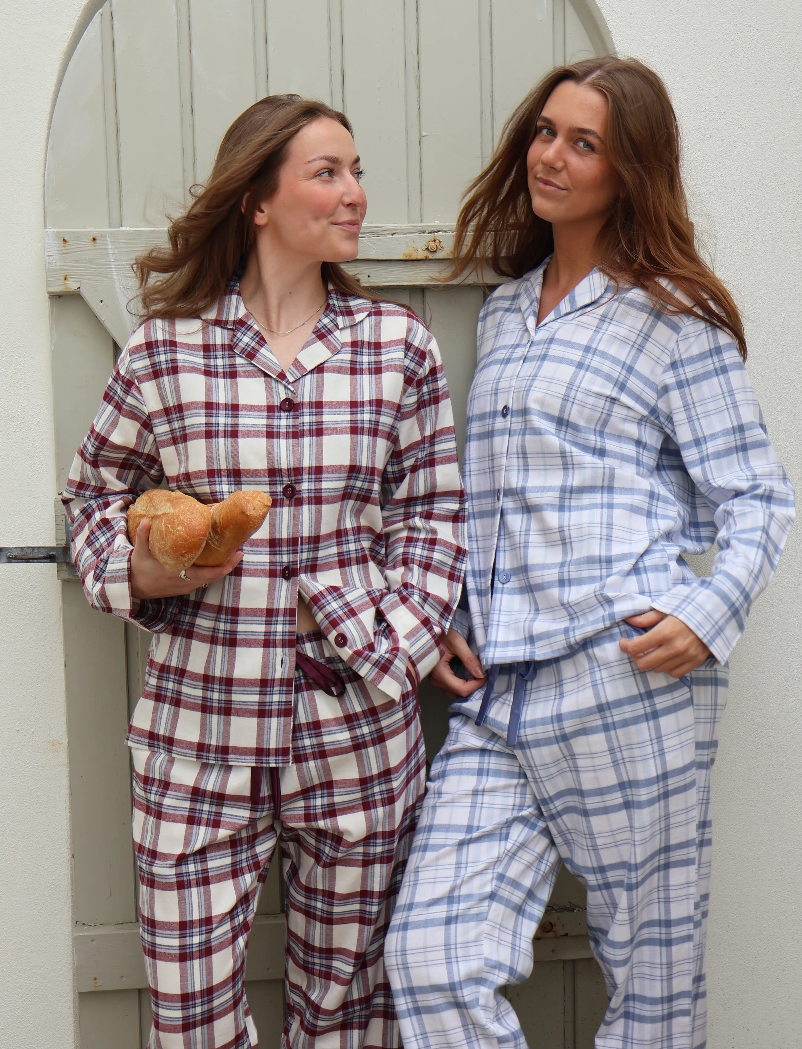 Missya Check Flannel Pyjamas dam – bild 2