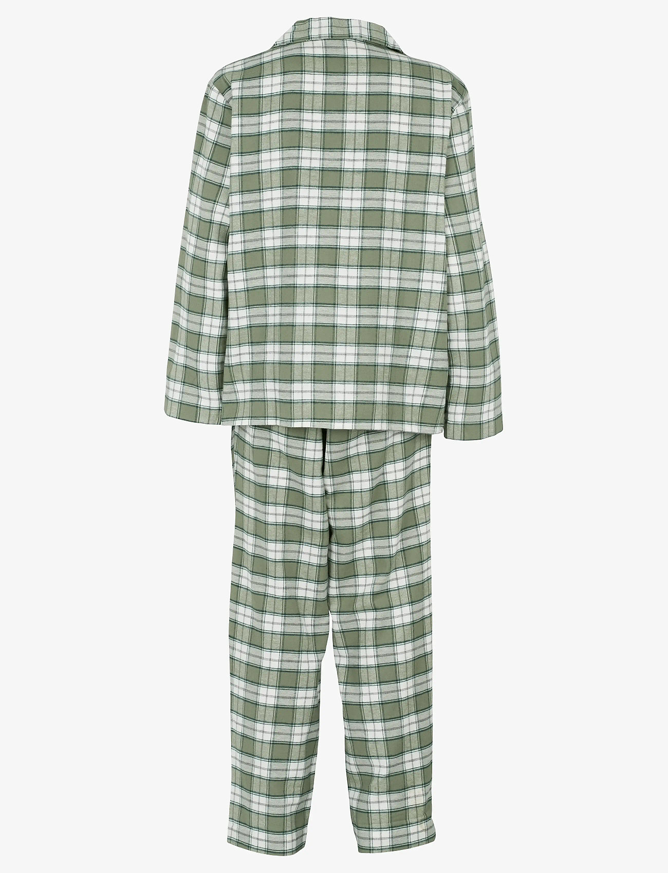 Missya - Check flannel pyjamas - födelsedagspresenter - dusty green - 1