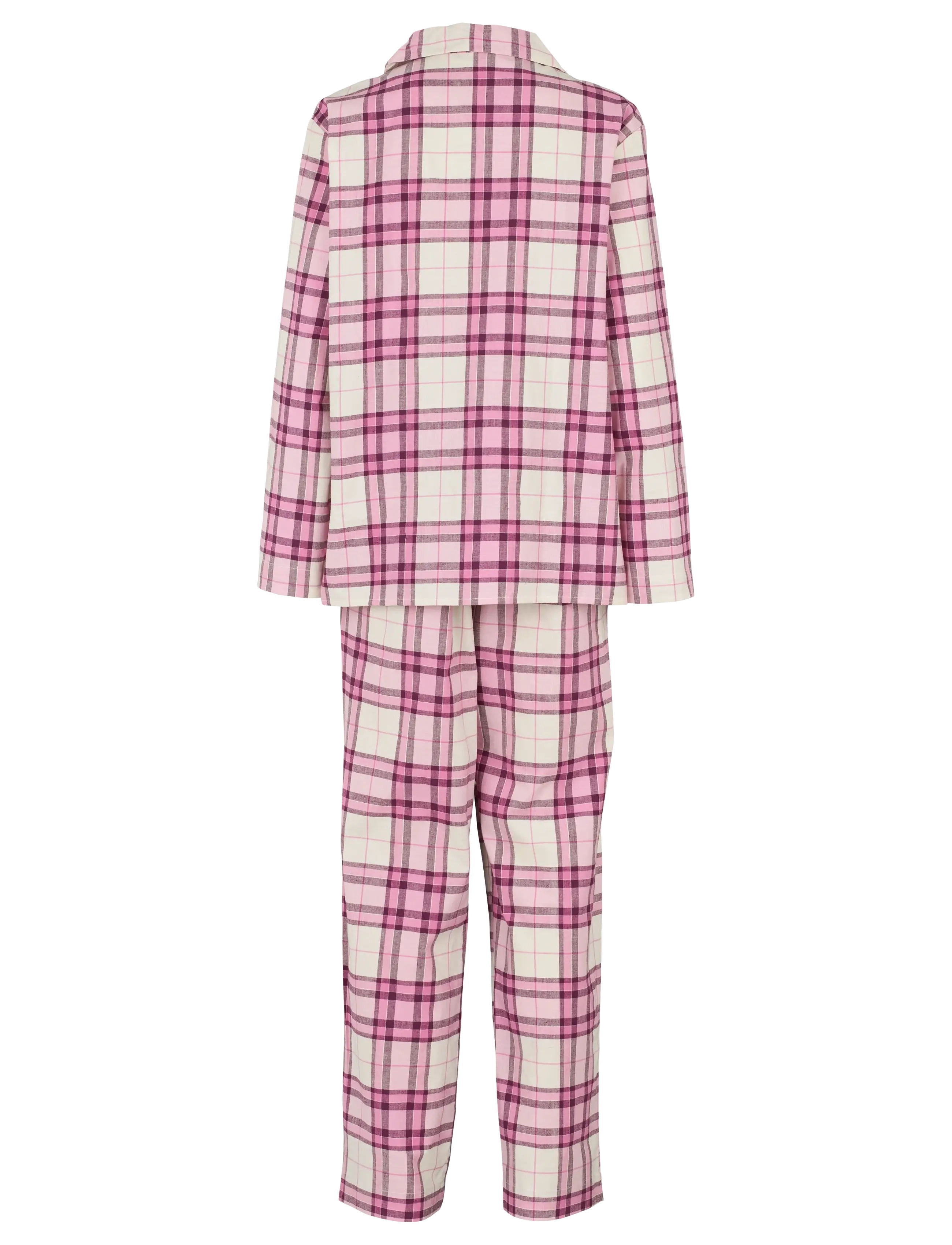 Missya - Check flannel pyjamas - födelsedagspresenter - mellow mauve - 1