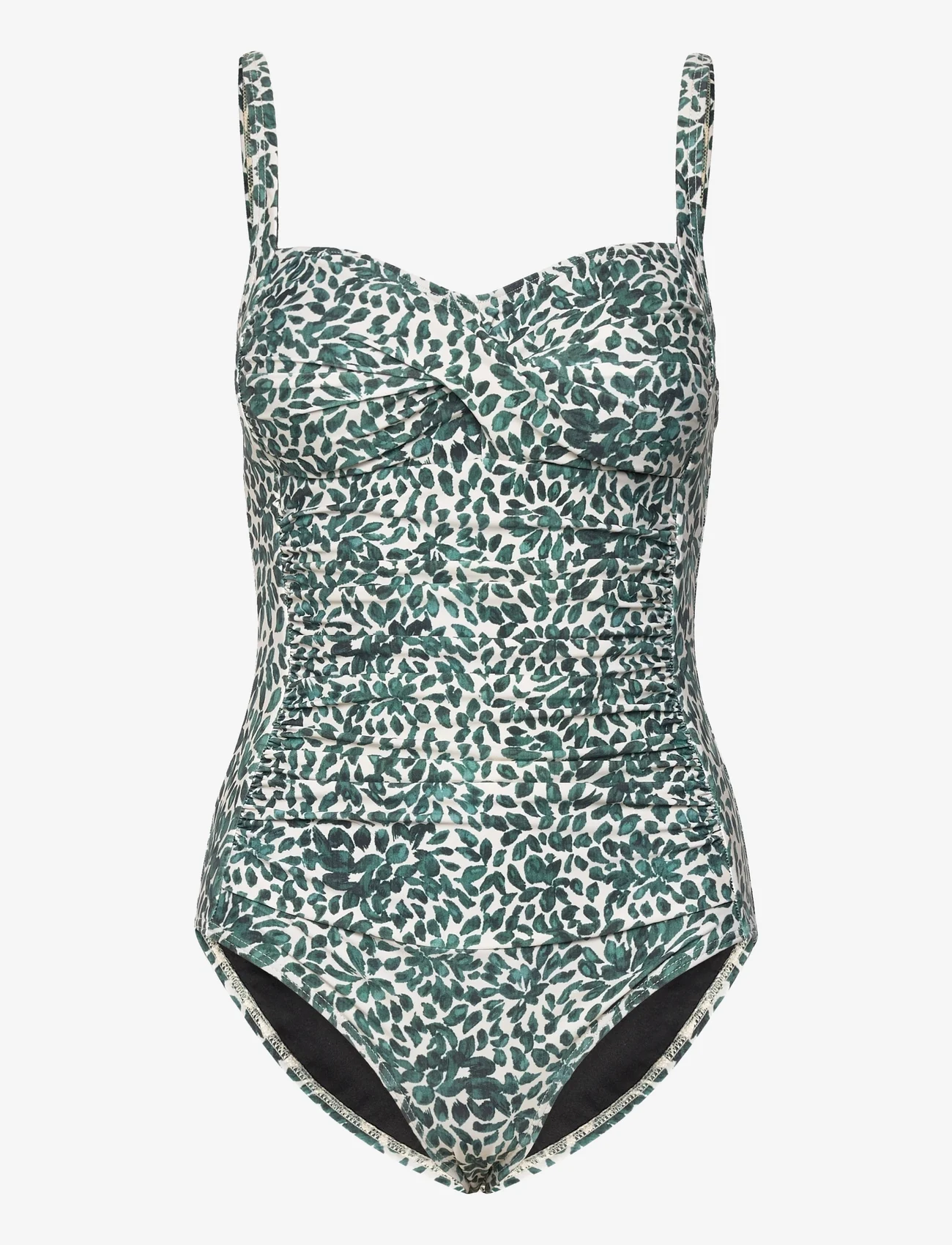 Missya - Venice swimsuit - baddräkter - deep green - 1