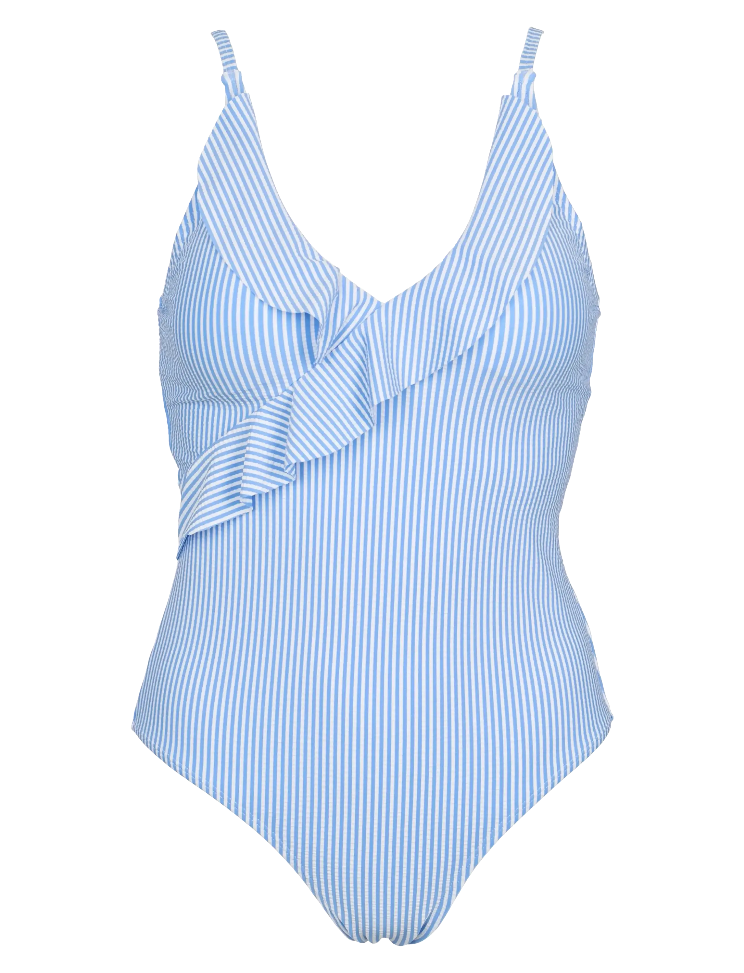 Missya Santorini Swimsuit, Kvinder, Flæse Badedragt, Blå, Str: 36