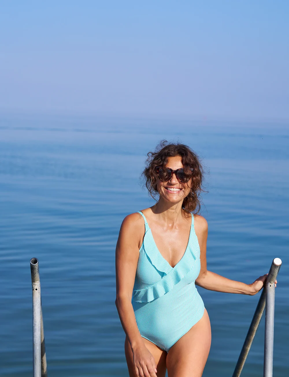 Missya - Santorini swimsuit - badedragter - turquoise - 0