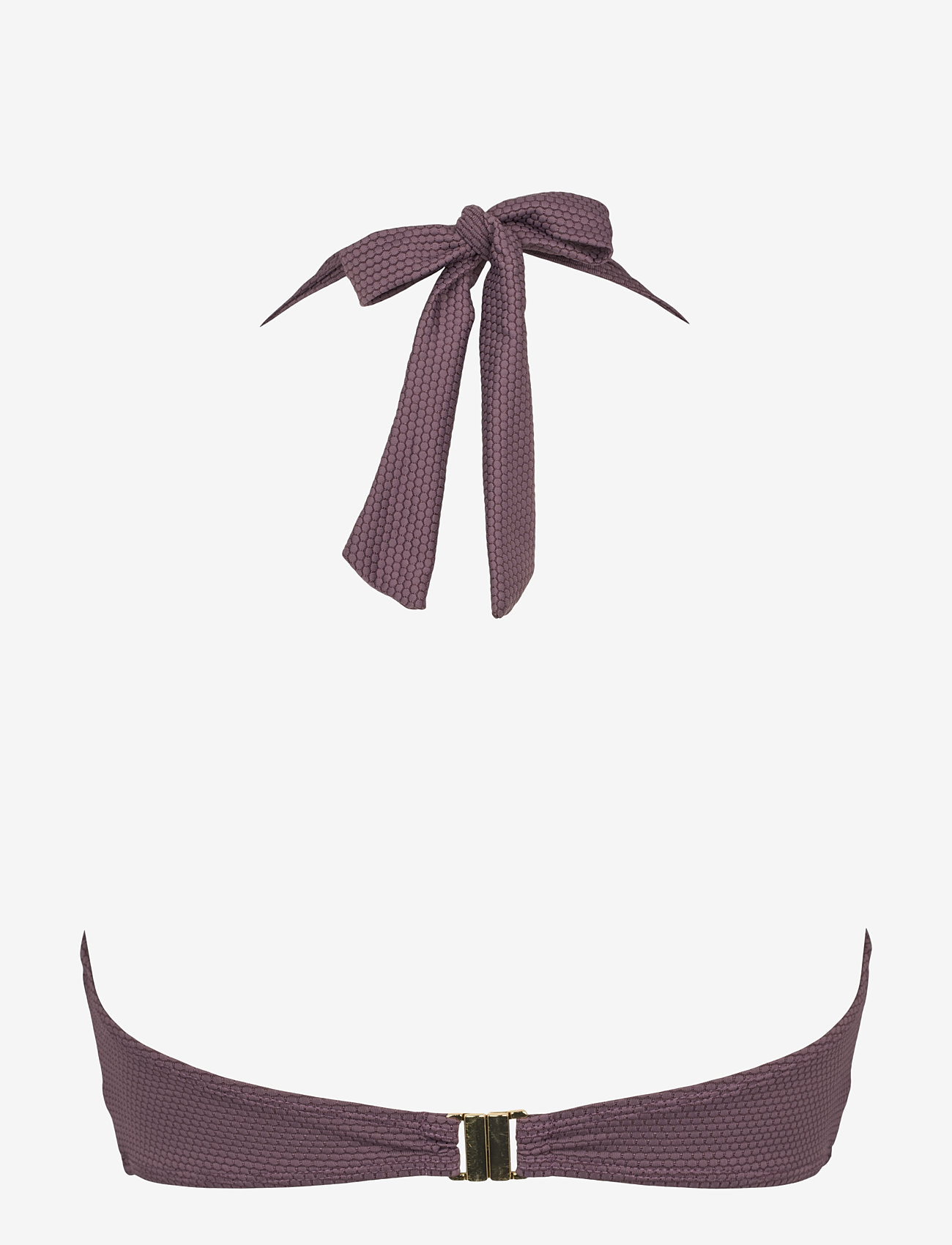 Missya - Nice top jacquard - triangle bikinis - dusty mauve - 1